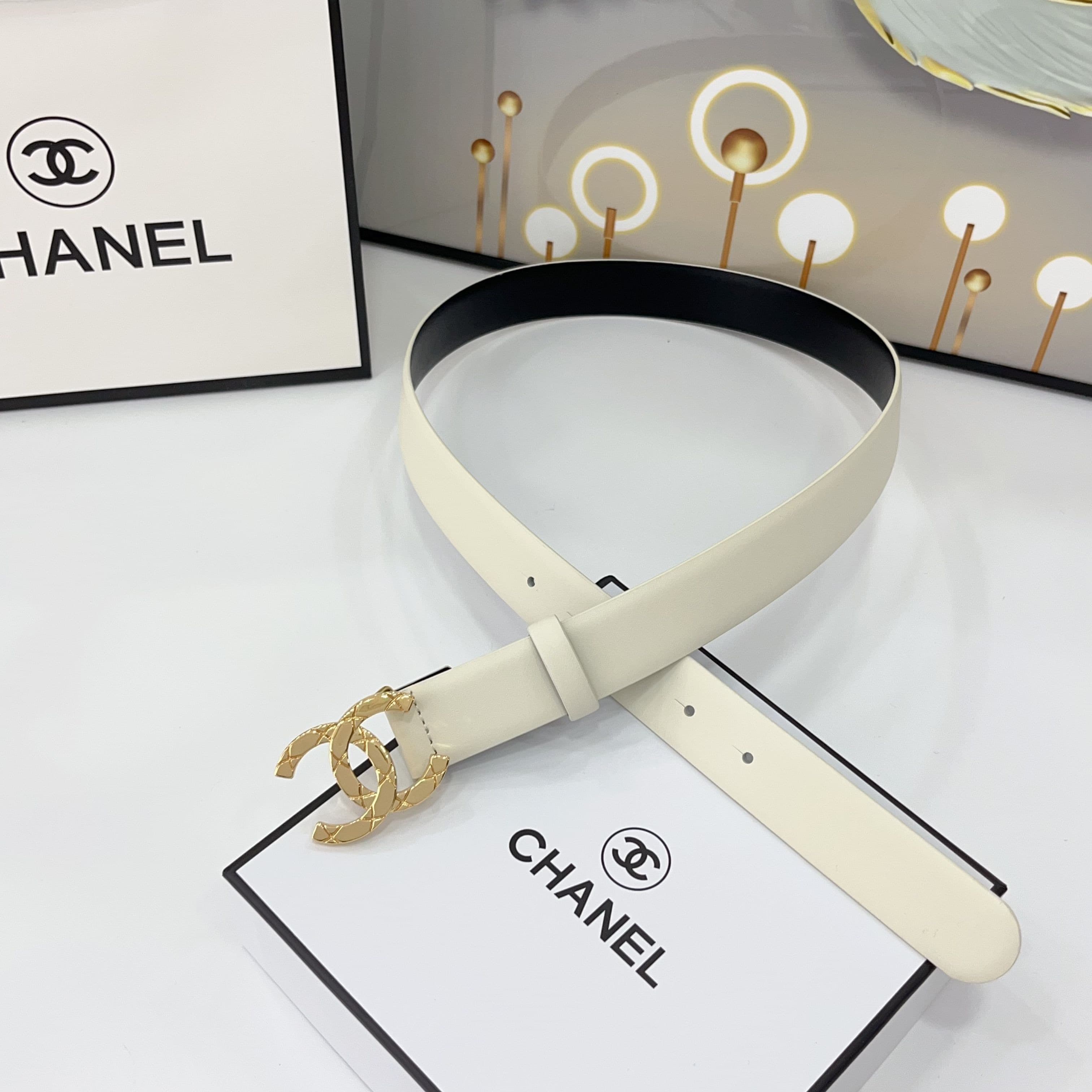 2026 Chanel 3.0cm Belt