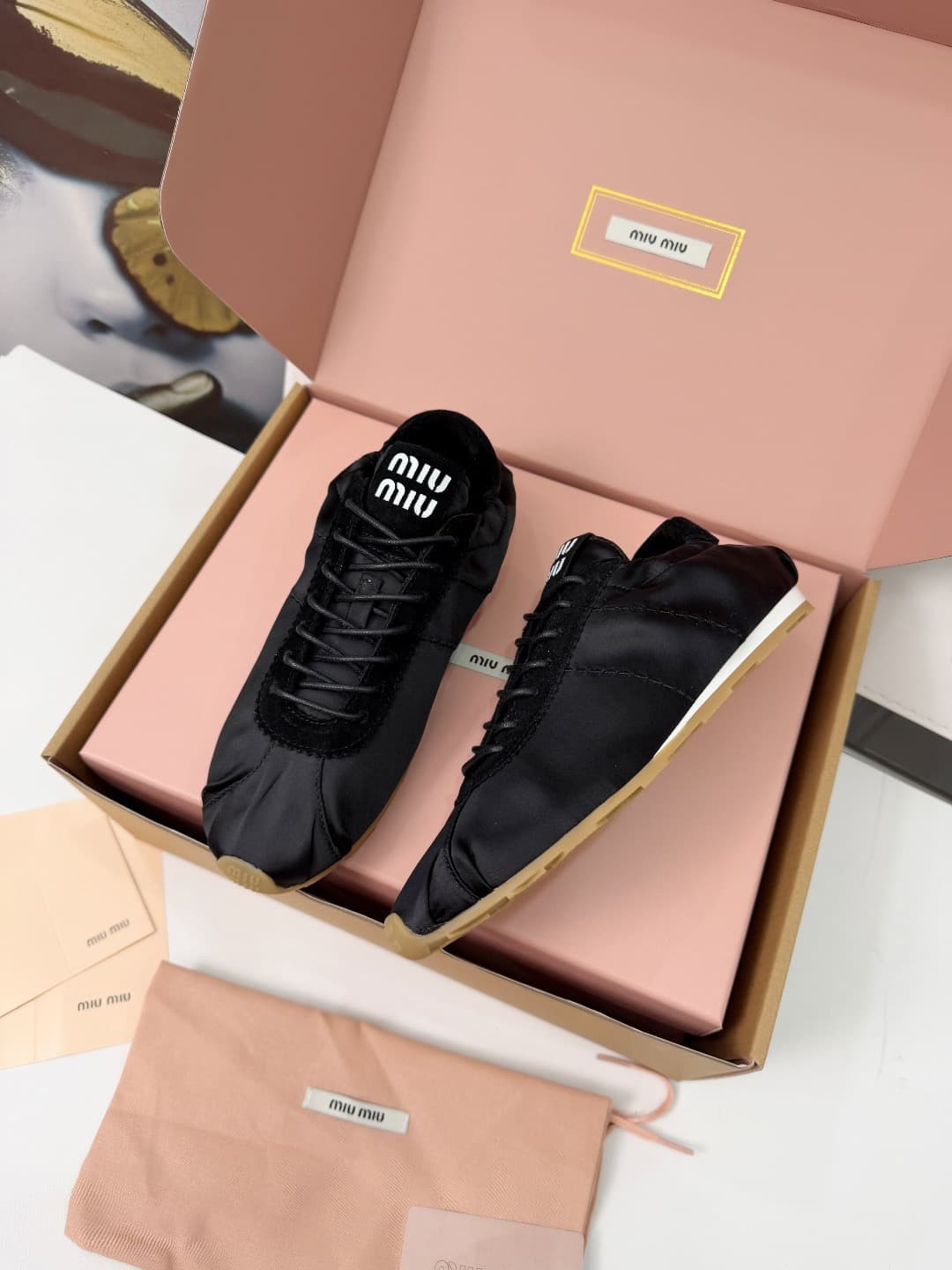 2026 Miu Miu Women Ballet Shoes