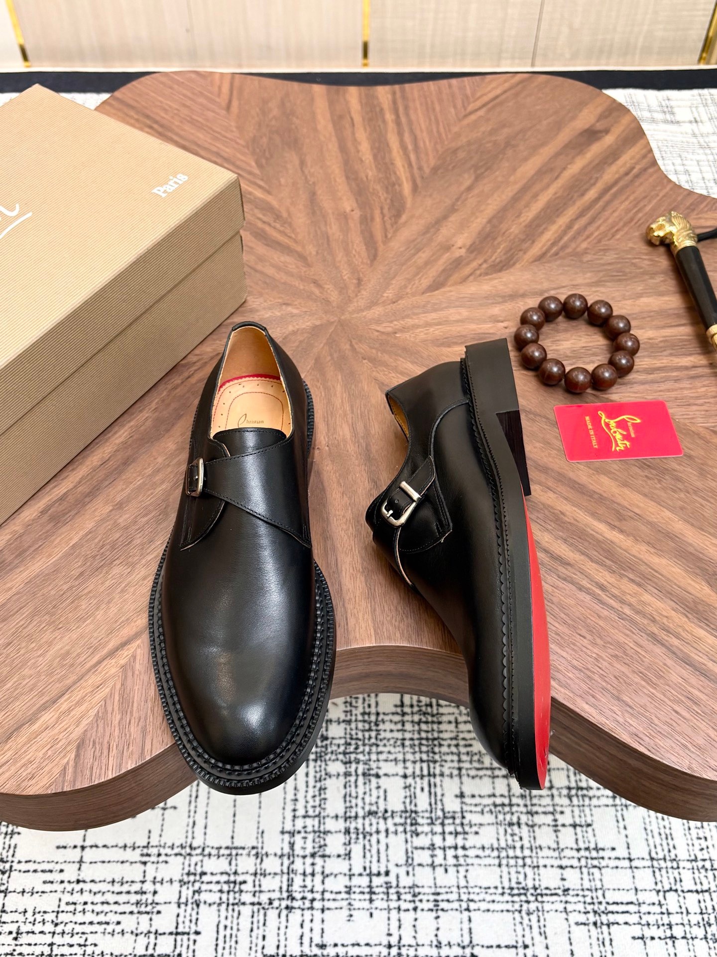 2026 CL Red Bottom Business Shoes