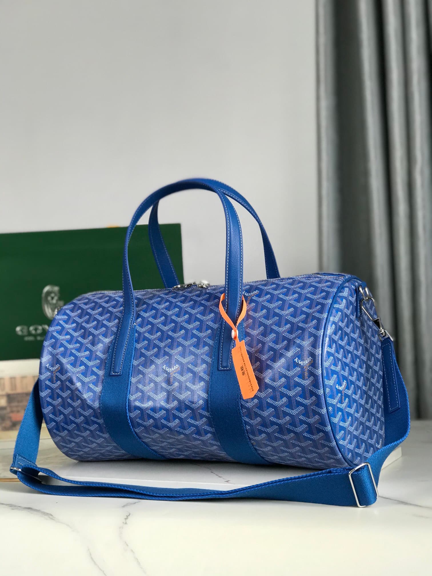 2026 Goyard Barrel Travel Bag Size:40*23*23 cm