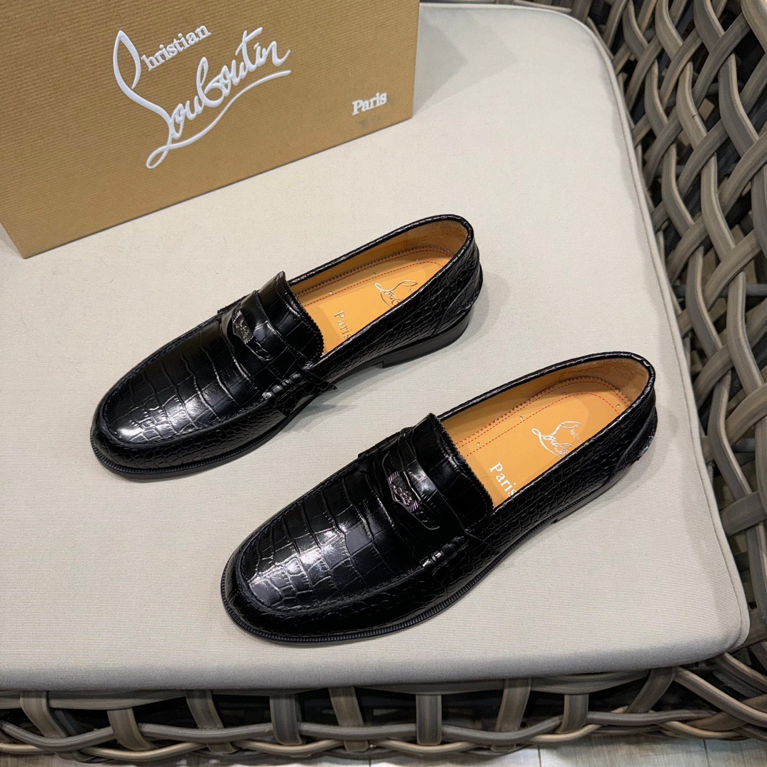 2026 CL Red Bottom Business Shoes