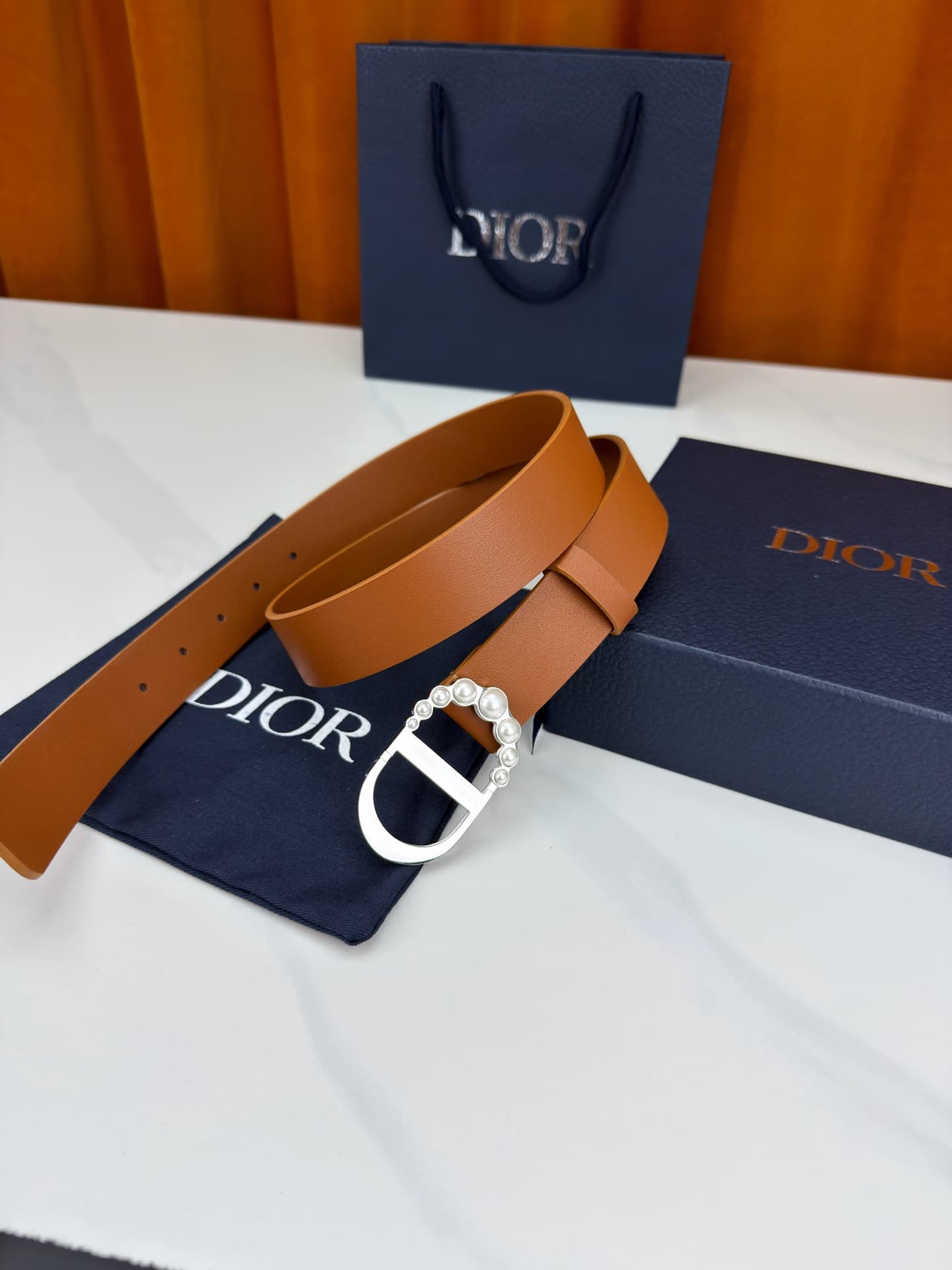 2026 Dior 3.0cm Belt
