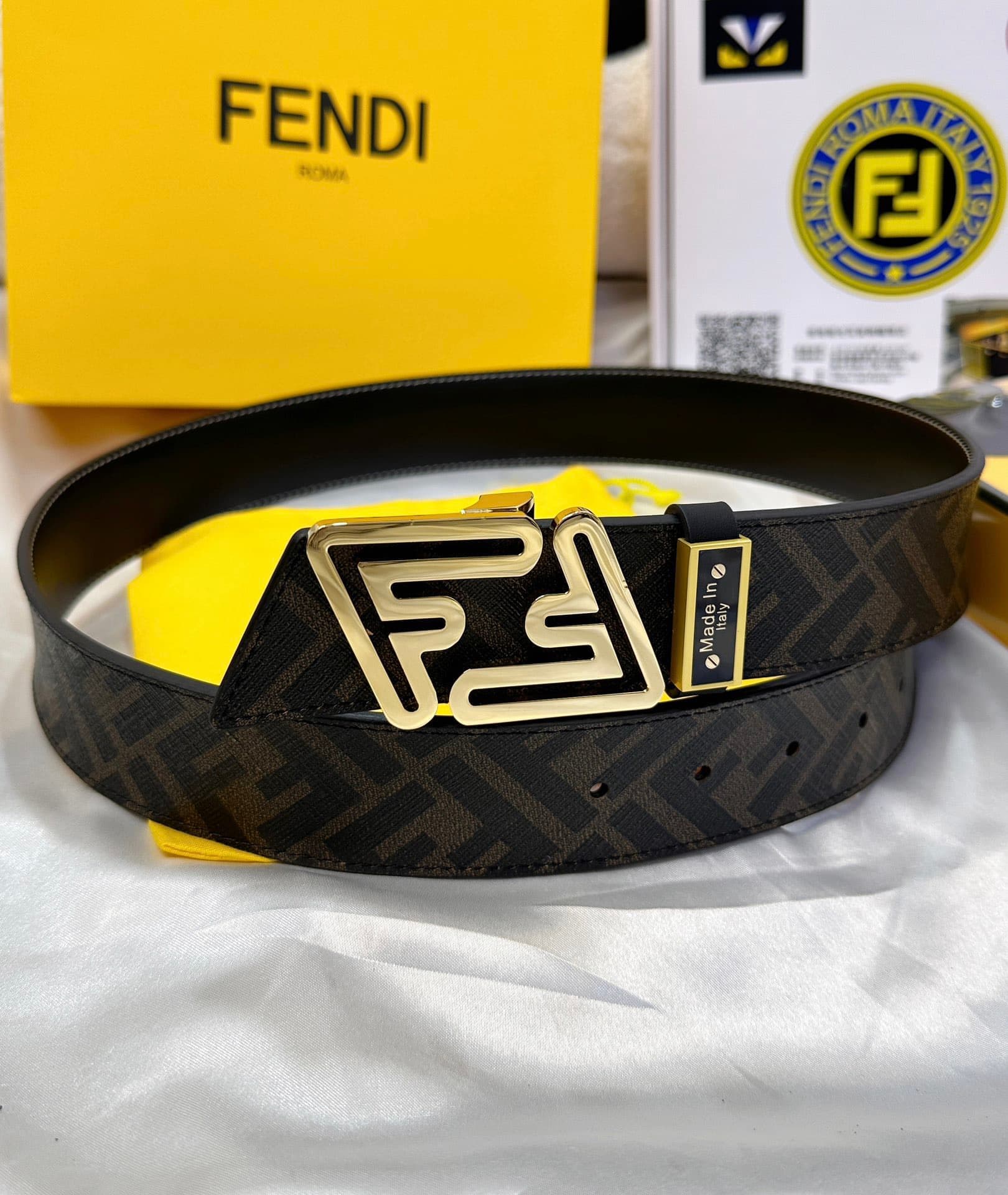 2026 Fendi 3.8cm Belt