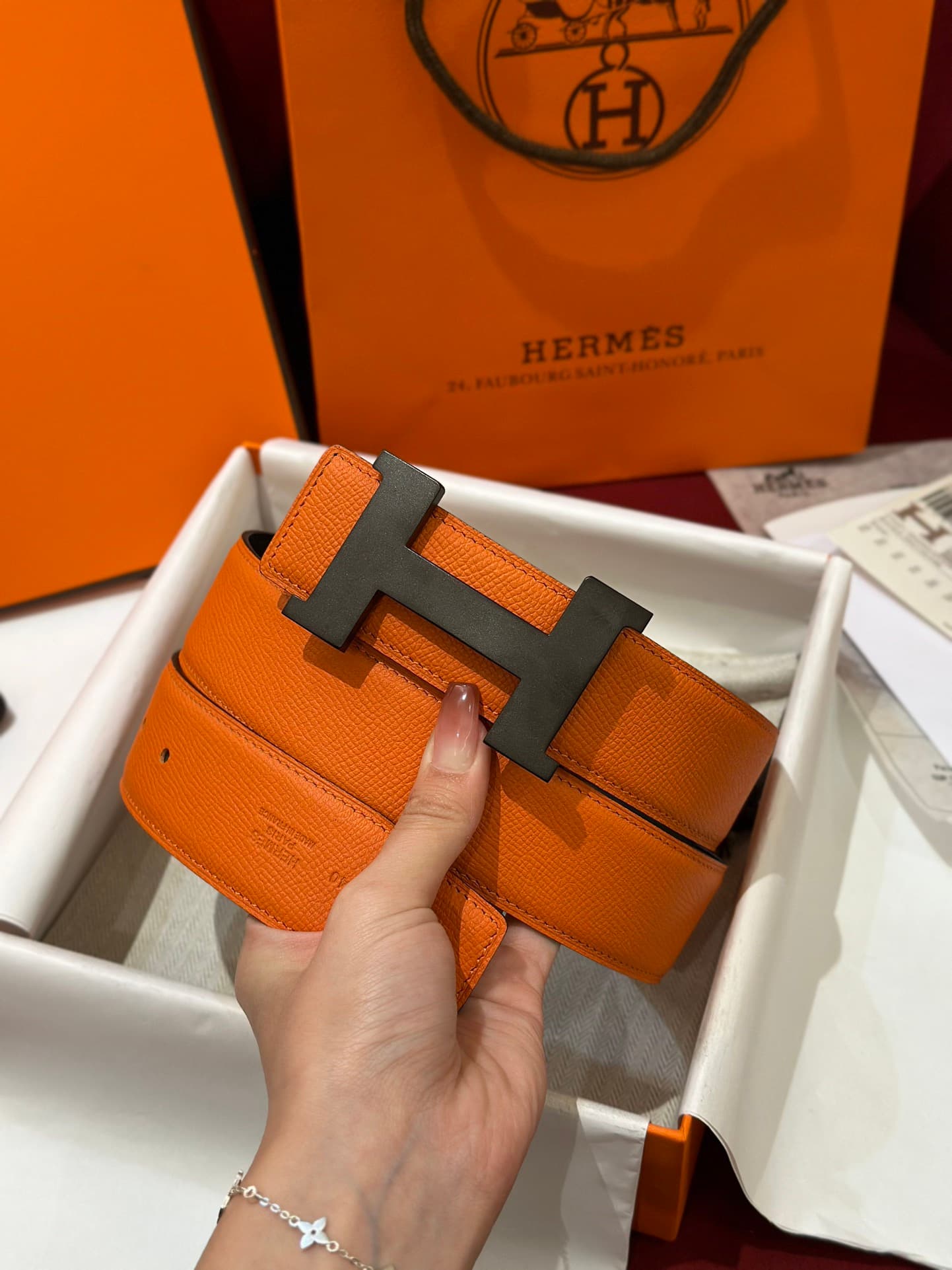 2026 Hermes 3.8cm Belt