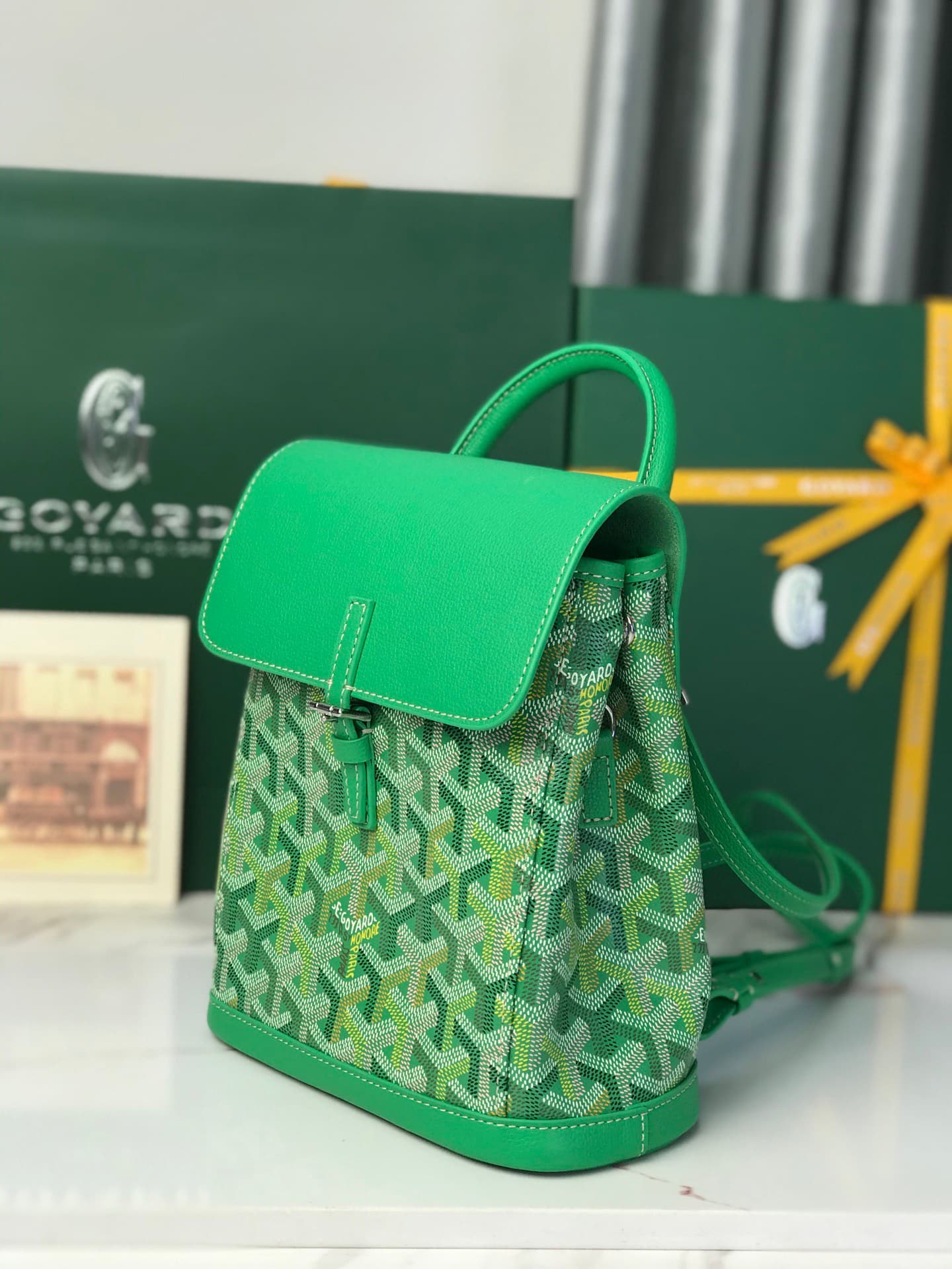 2026 Goyard Alpin Mini Backpack Size:18.5*21.5*8.5 cm