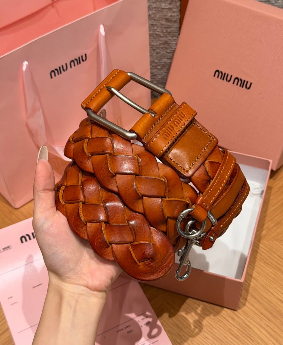 2026 Miu Miu 5.0cm Belt