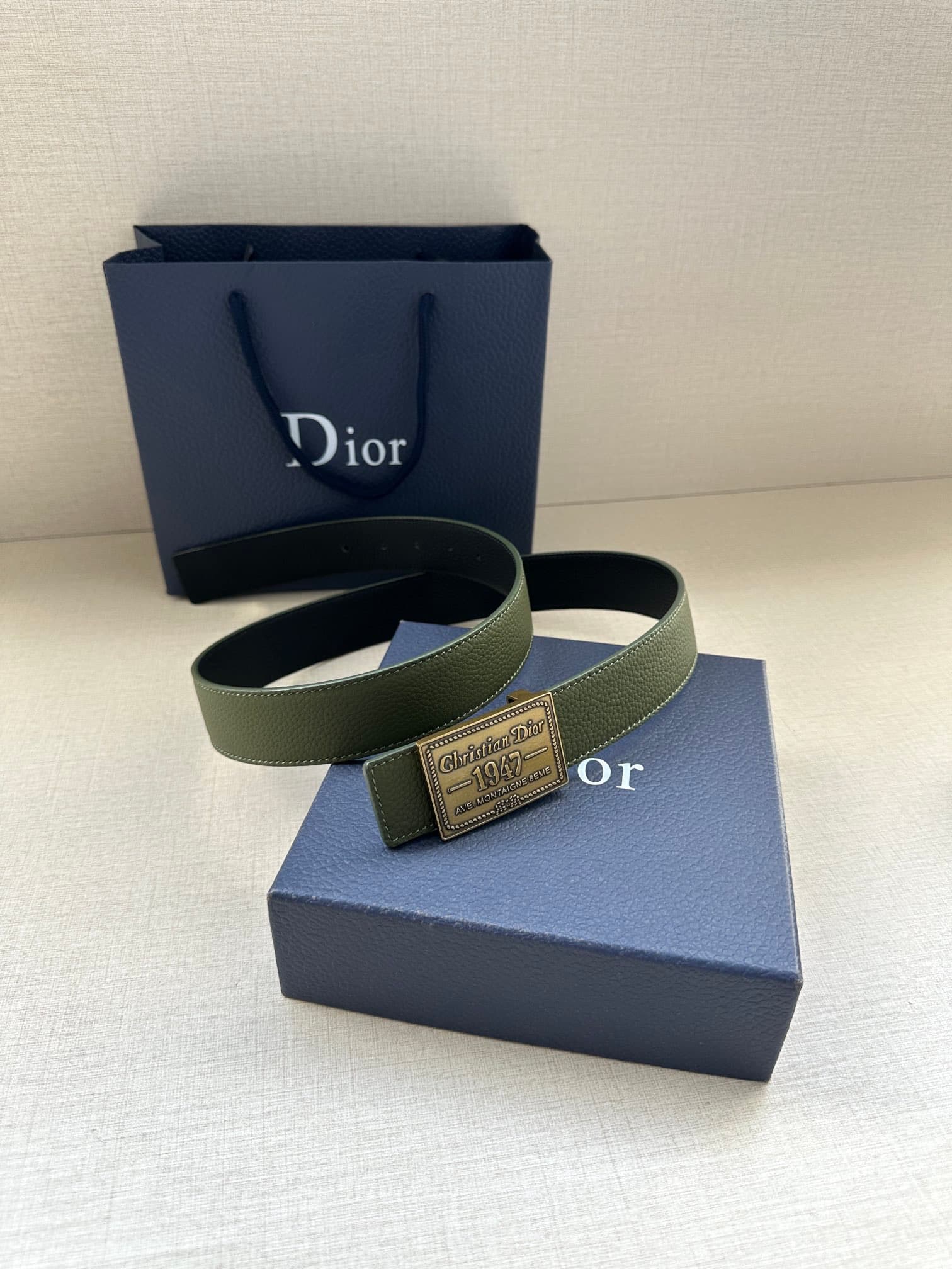 2026 Dior 3.5cm Belt