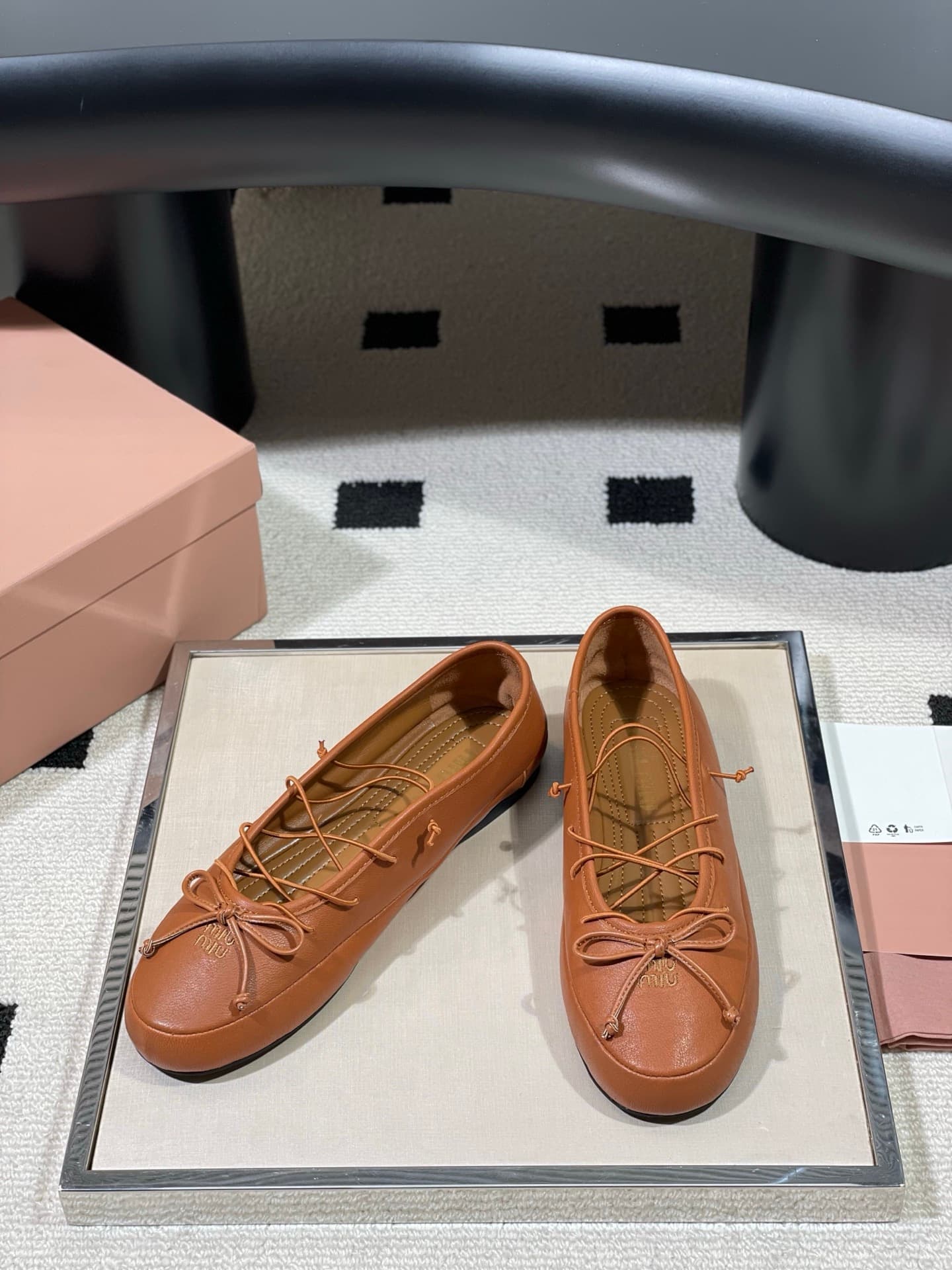 2026 Miu Miu Women Ballet Shoes