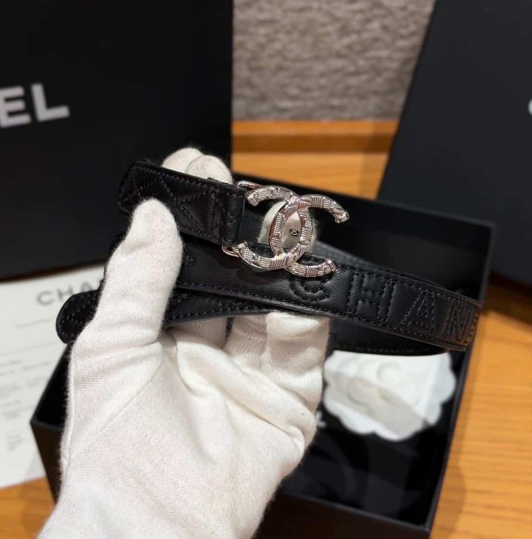2026 Chanel 2.0cm Belt