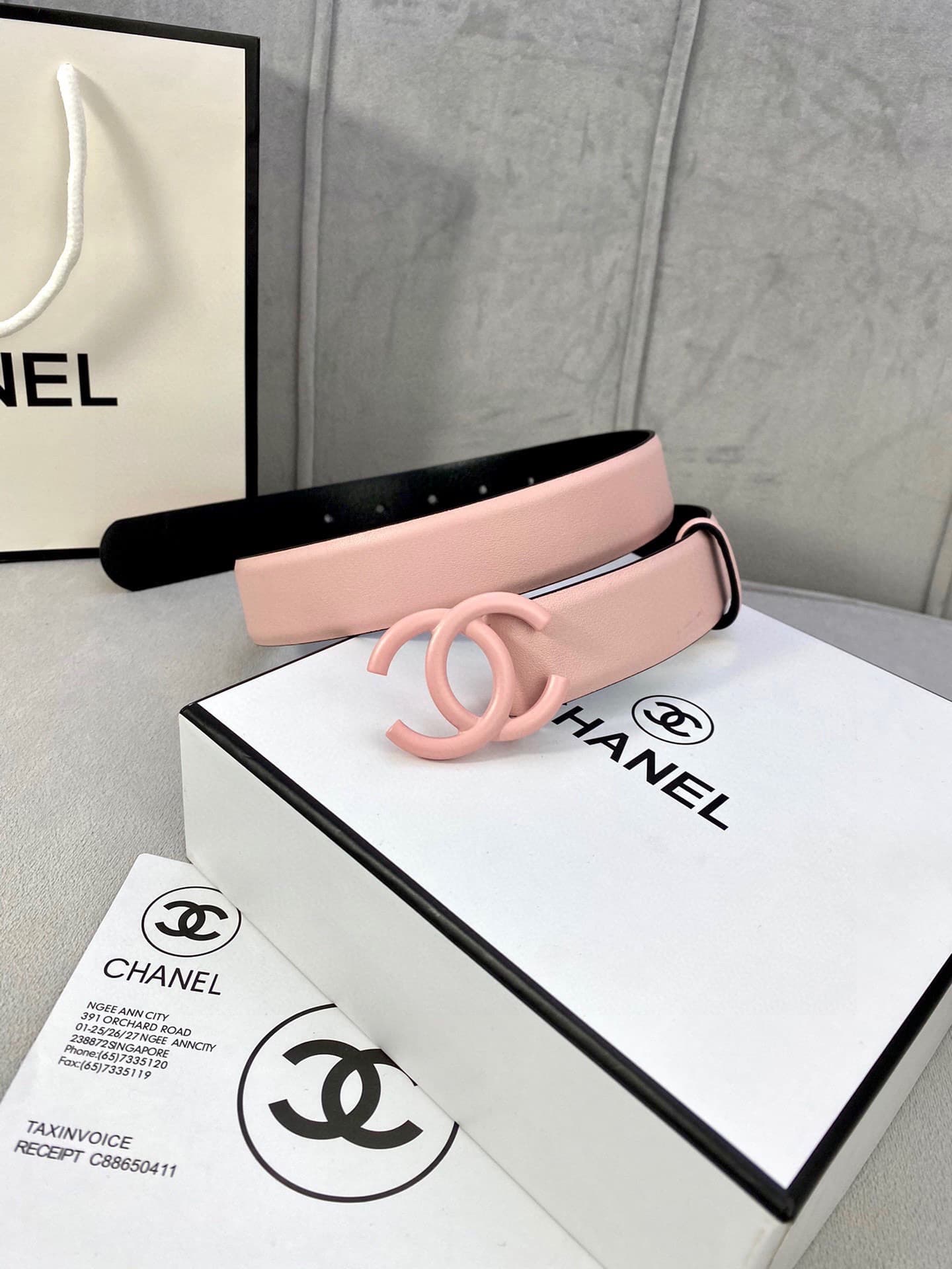 2026 Chanel 3.0cm Belt