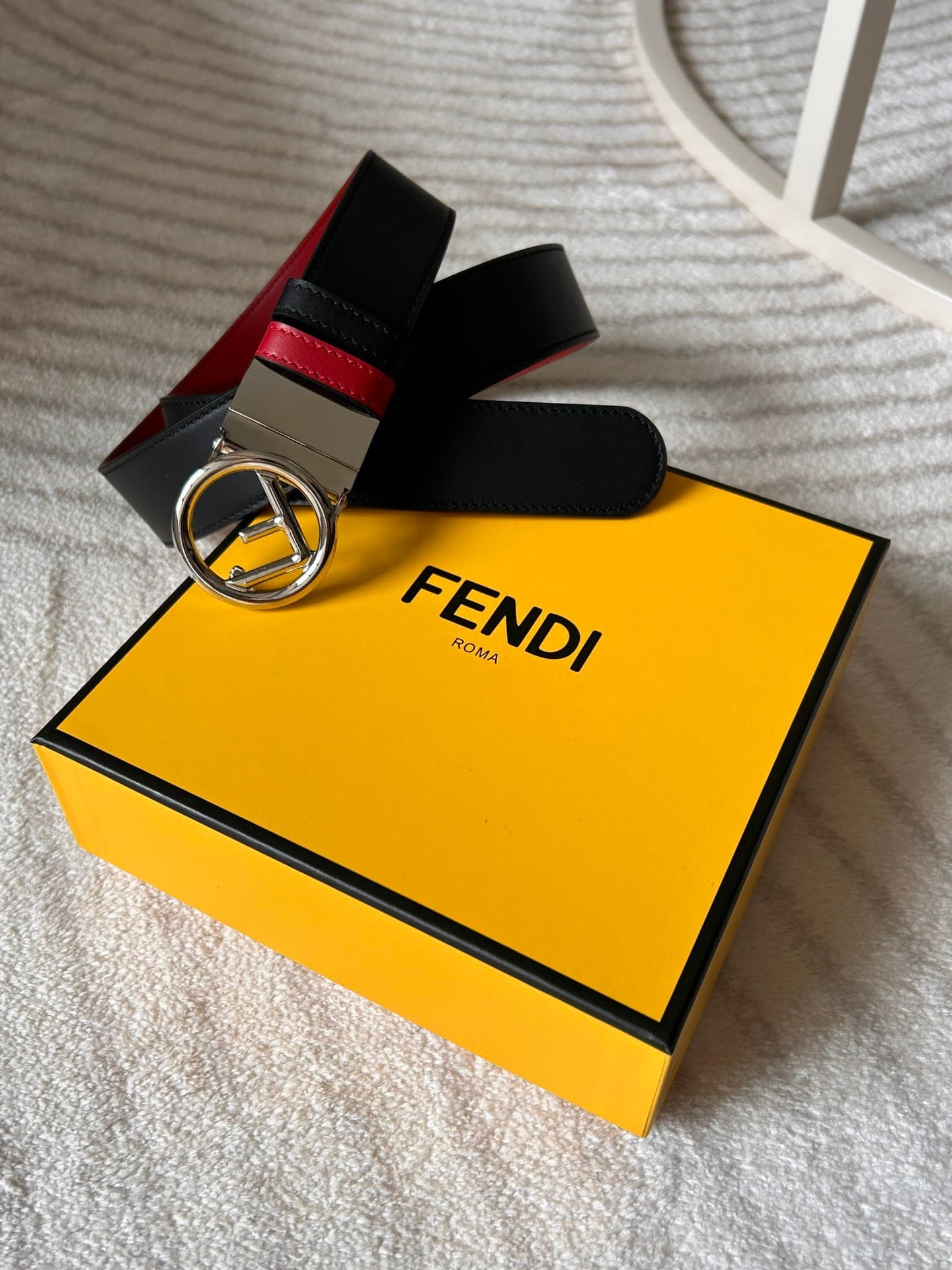 2026 Fendi 3.4cm Belt