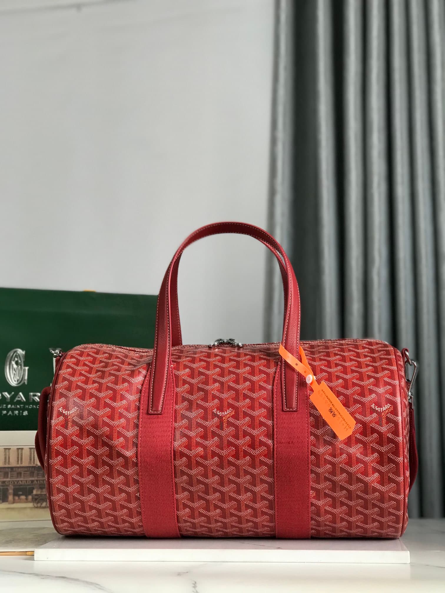 2026 Goyard Barrel Travel Bag Size:40*23*23 cm