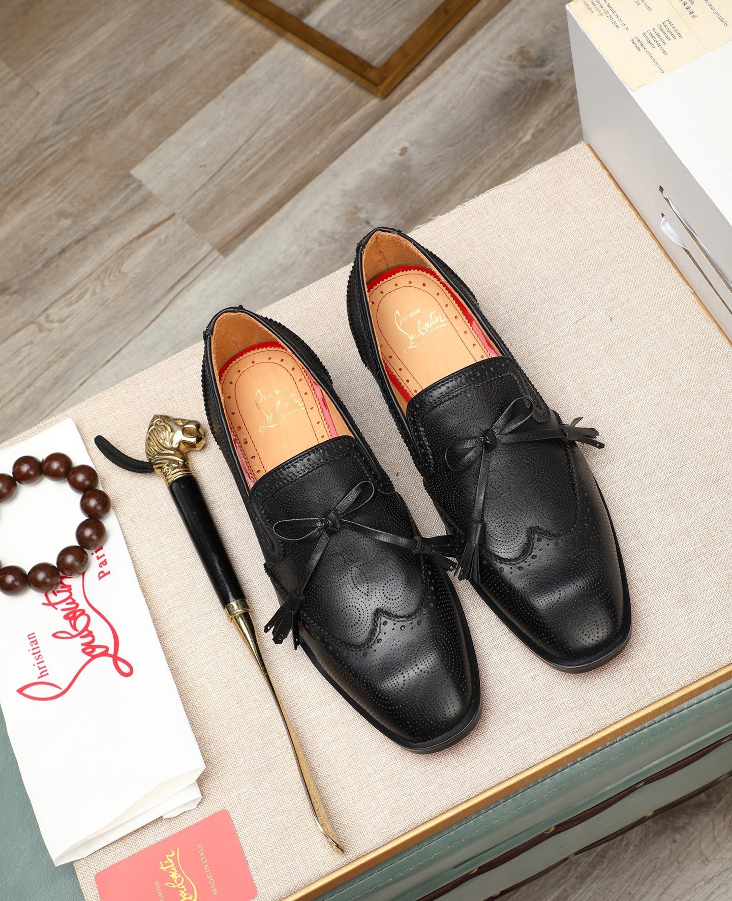 2026 CL Red Bottom Business Shoes