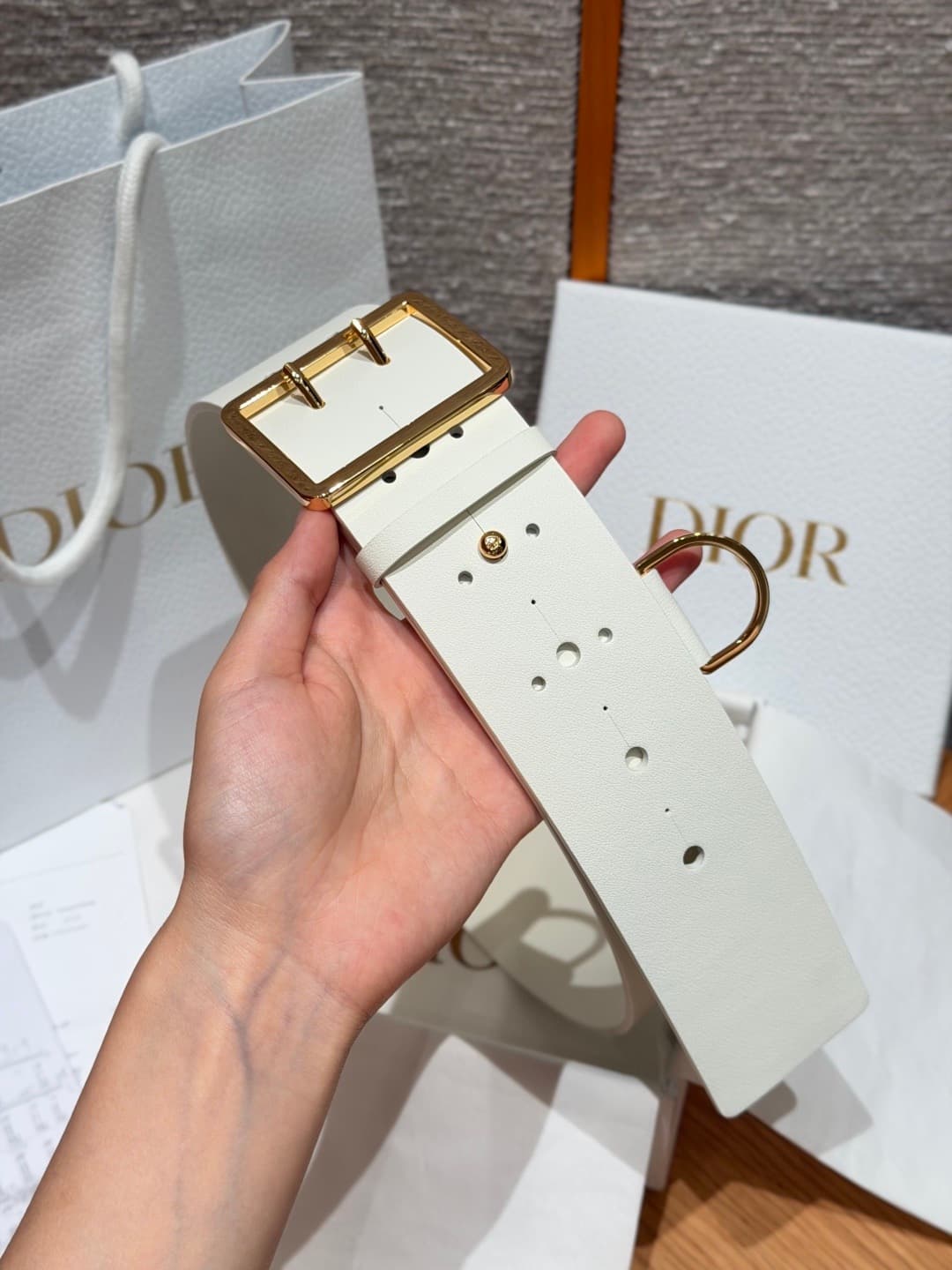 2026 Dior 5.0cm Belt