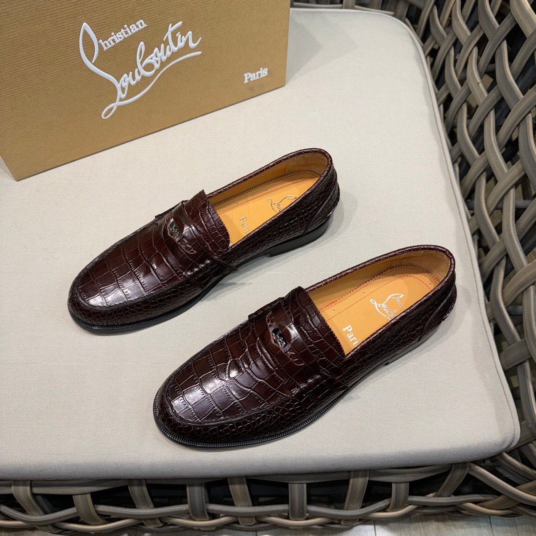 2026 CL Red Bottom Business Shoes