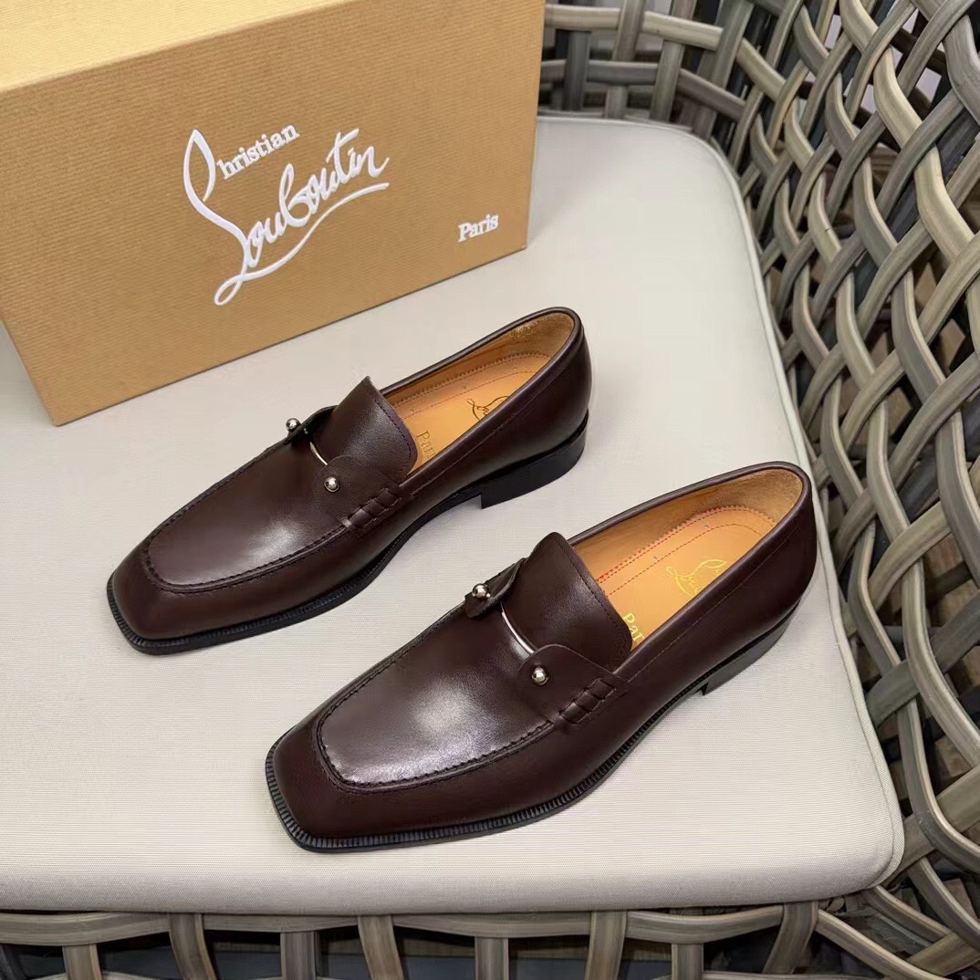2026 CL Red Bottom Business Shoes