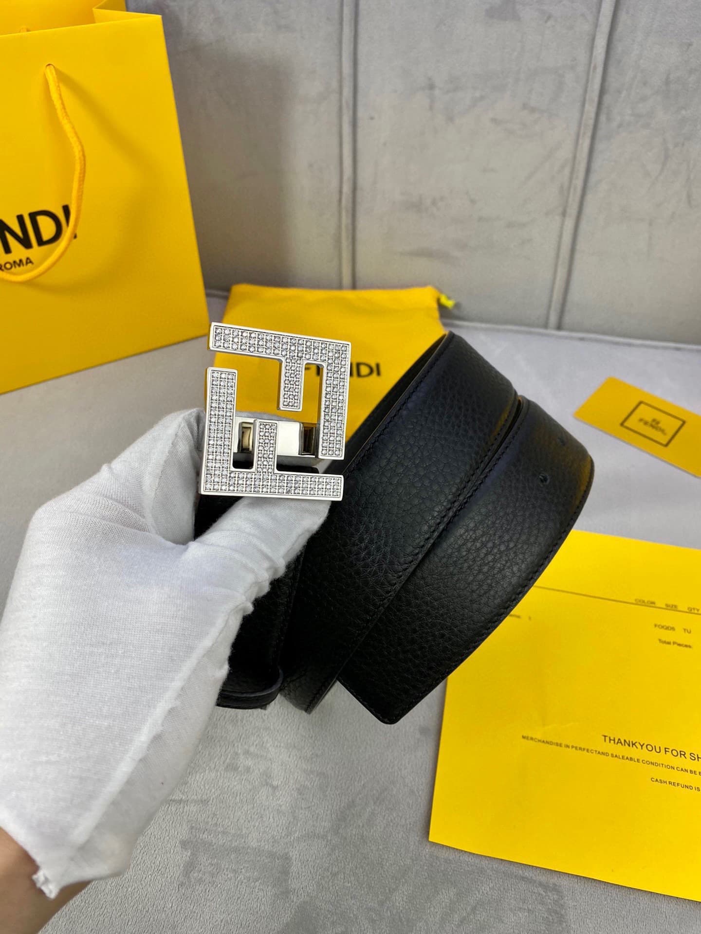 2026 Fendi 4.0cm Belt