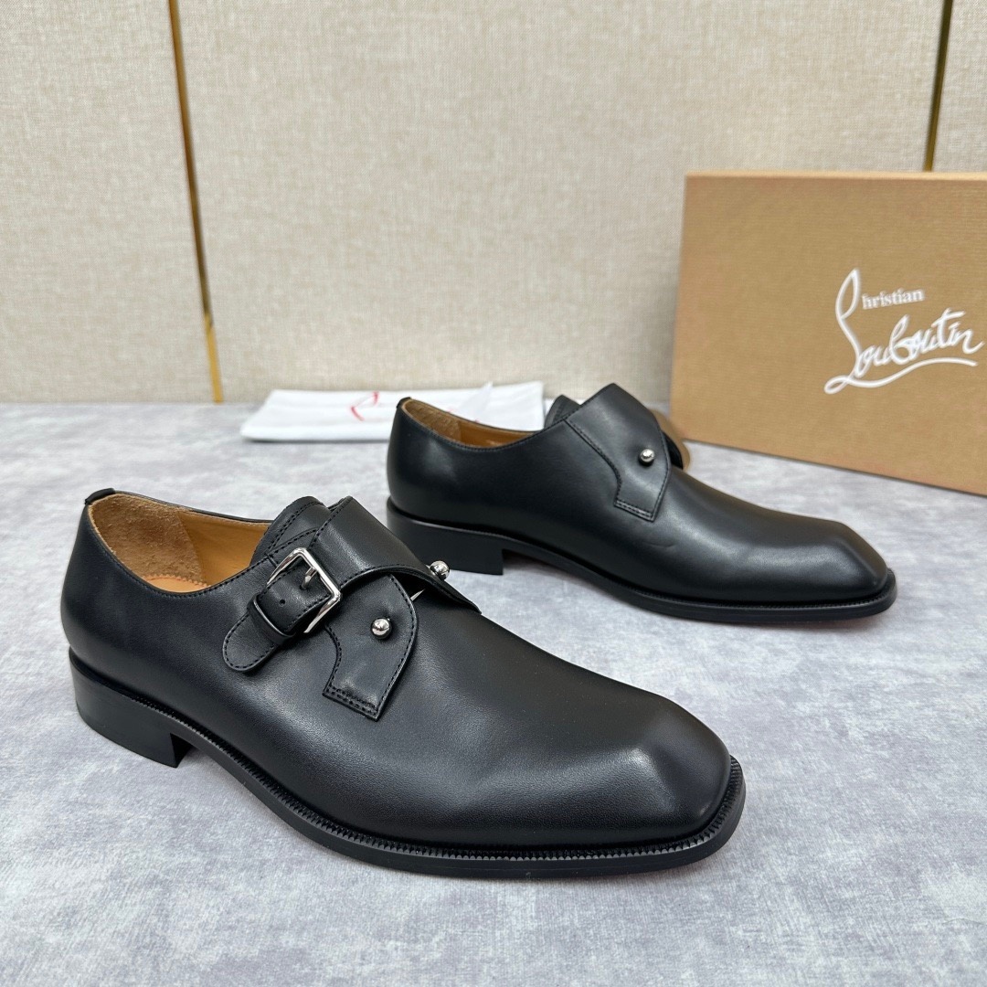 2026 CL Red Bottom Business Shoes