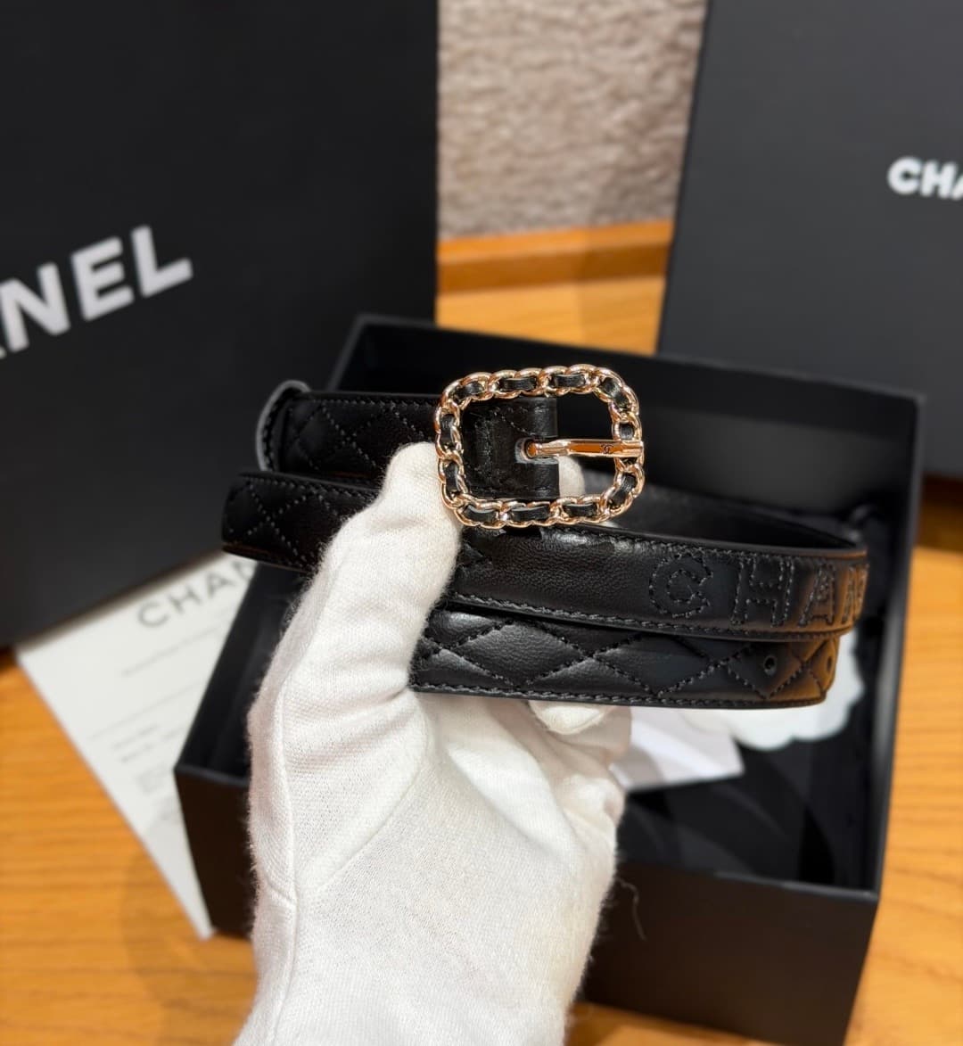 2026 Chanel 2.0cm Belt