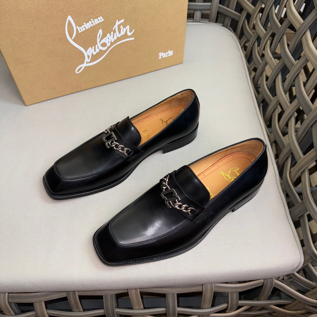 2026 CL Red Bottom Business Shoes