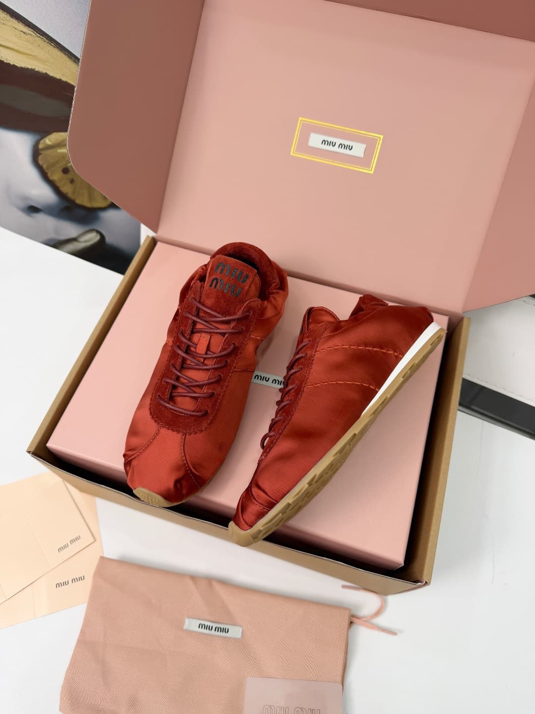 2026 Miu Miu Women Ballet Shoes