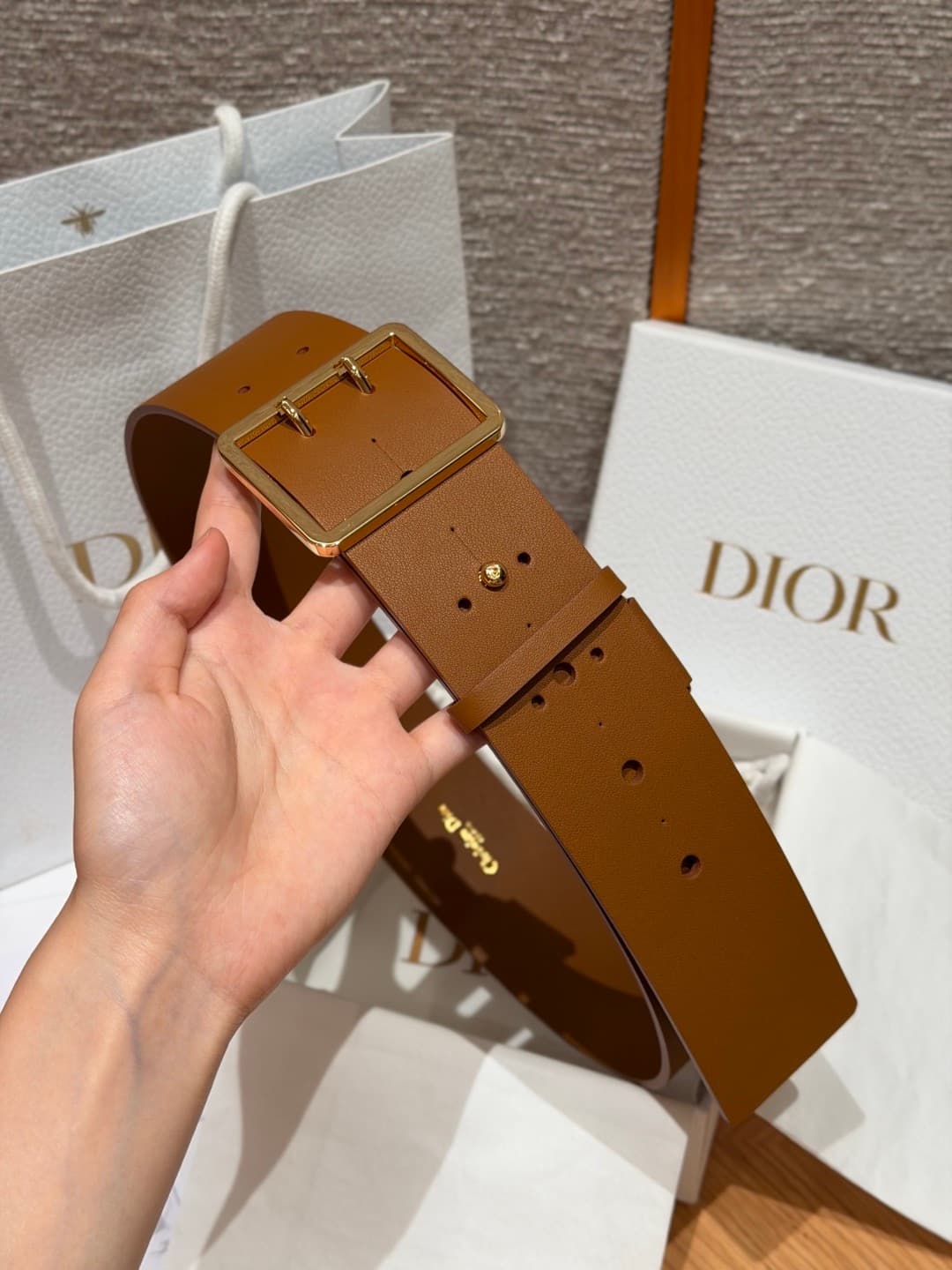 2026 Dior 5.0cm Belt