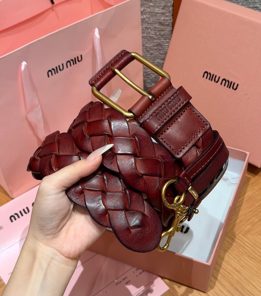 2026 Miu Miu 5.0cm Belt