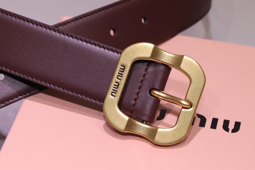 2026 Miu Miu 3.5cm Belt