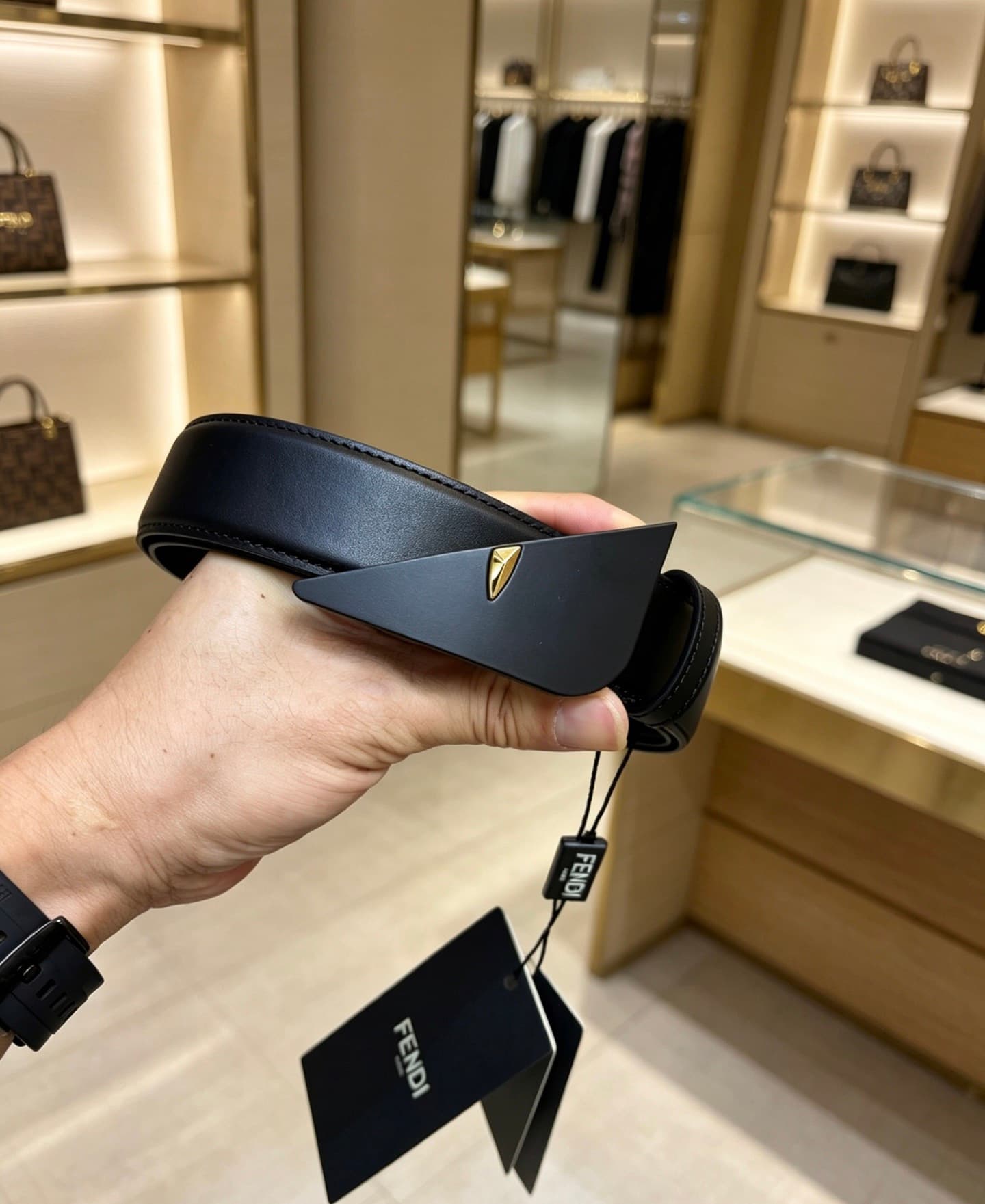 2026 Fendi 3.5cm Belt