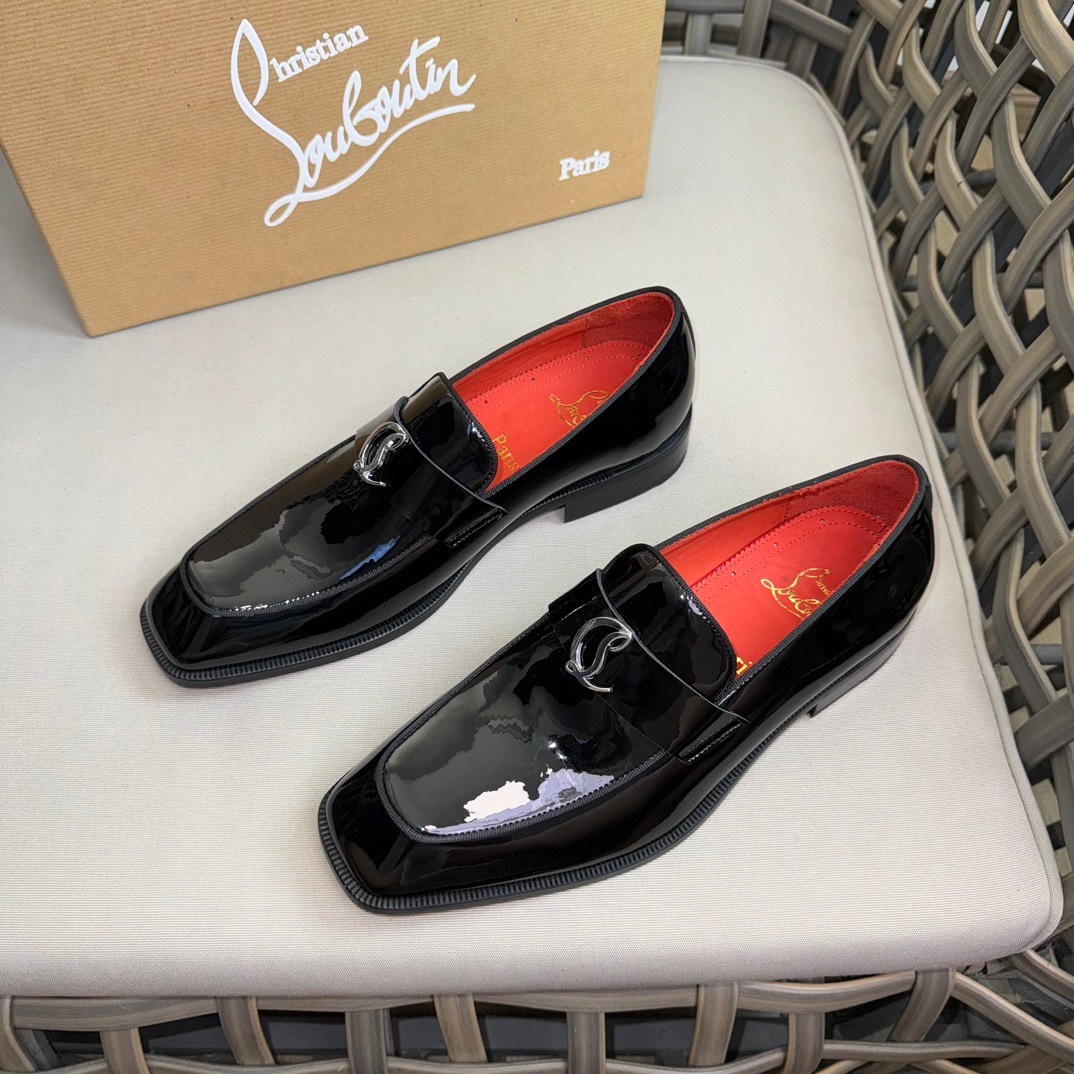 2026 CL Red Bottom Business Shoes