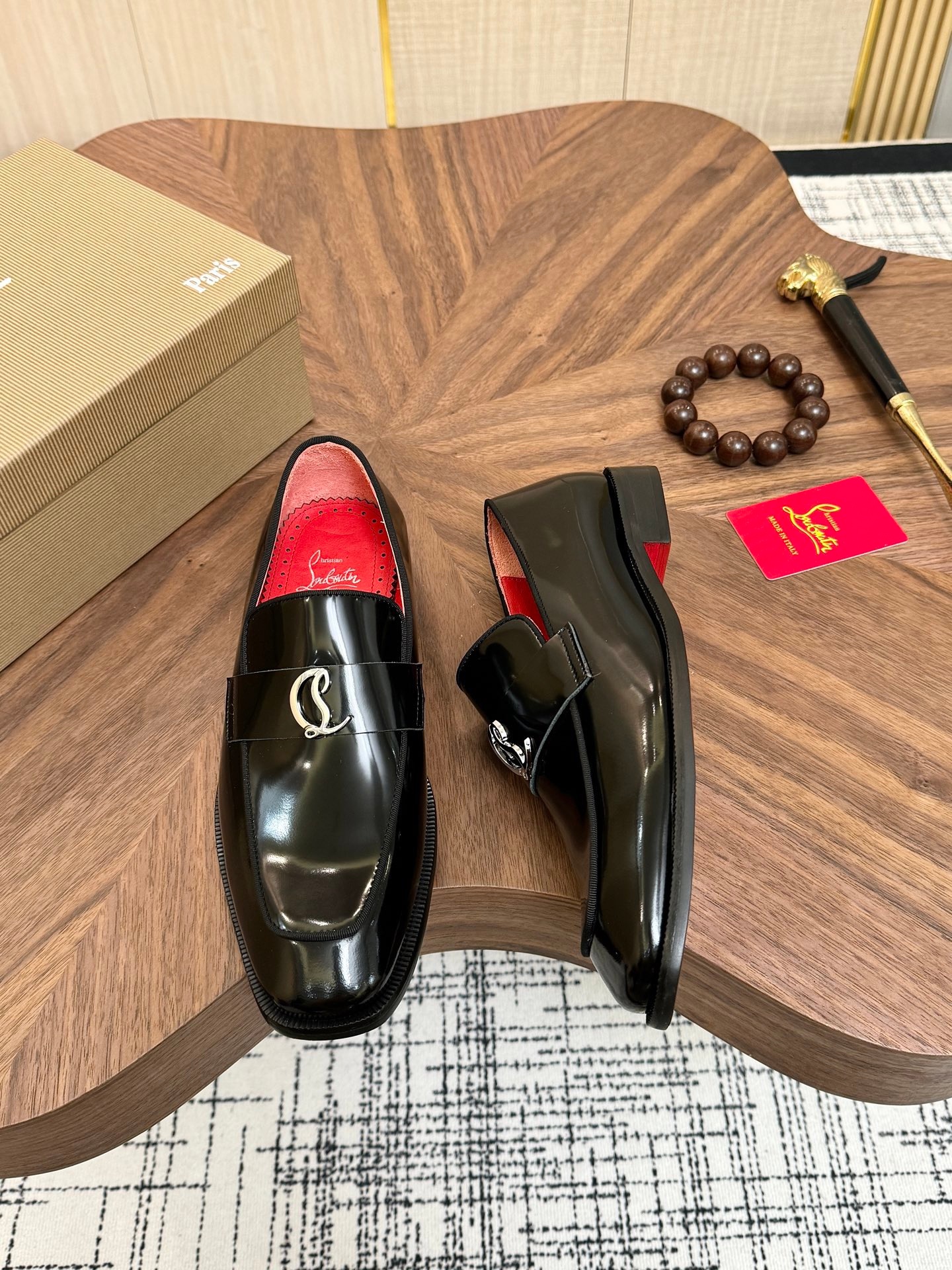 2026 CL Red Bottom Business Shoes