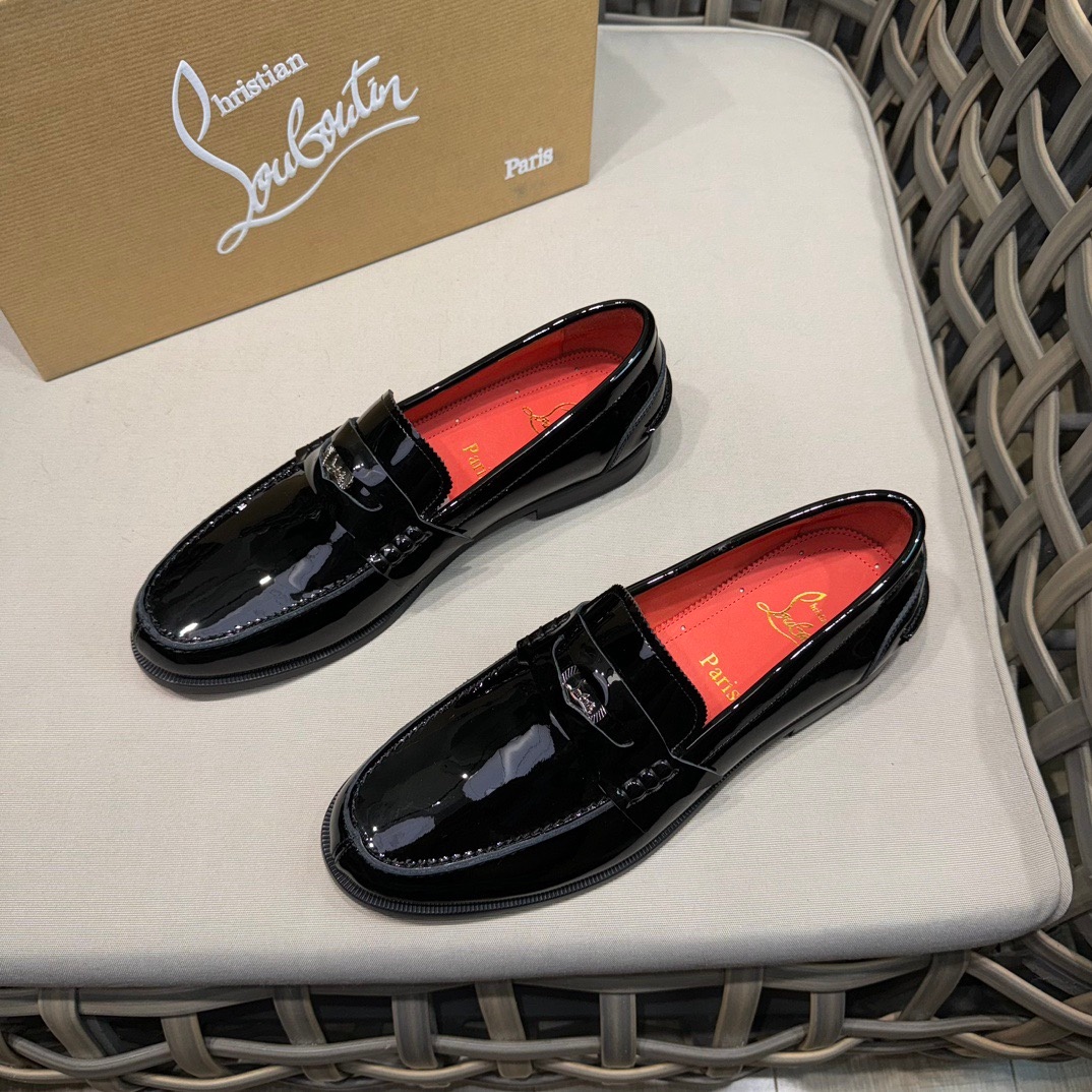 2026 CL Red Bottom Business Shoes