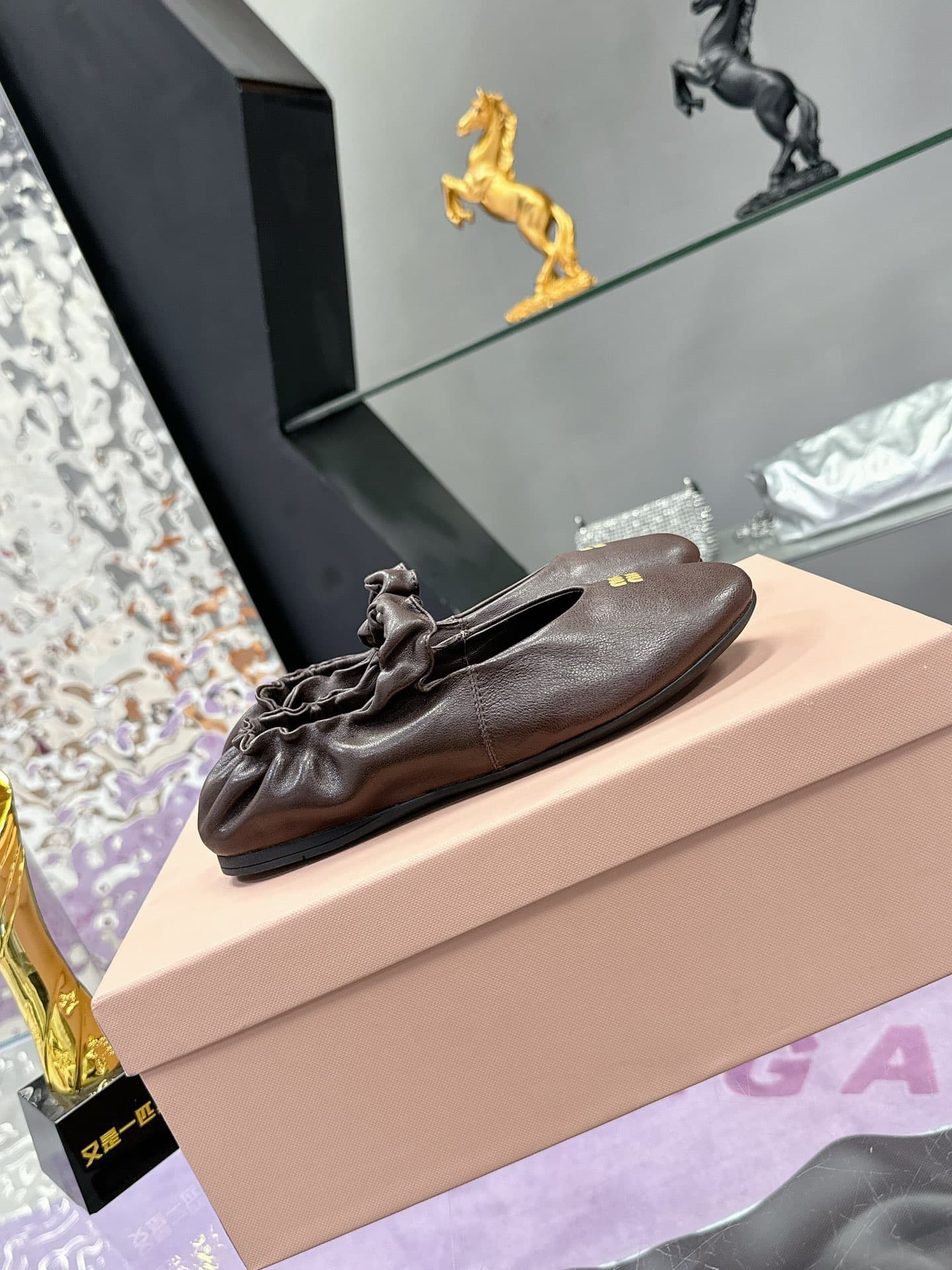 2026 Miu Miu Women Ballet Shoes