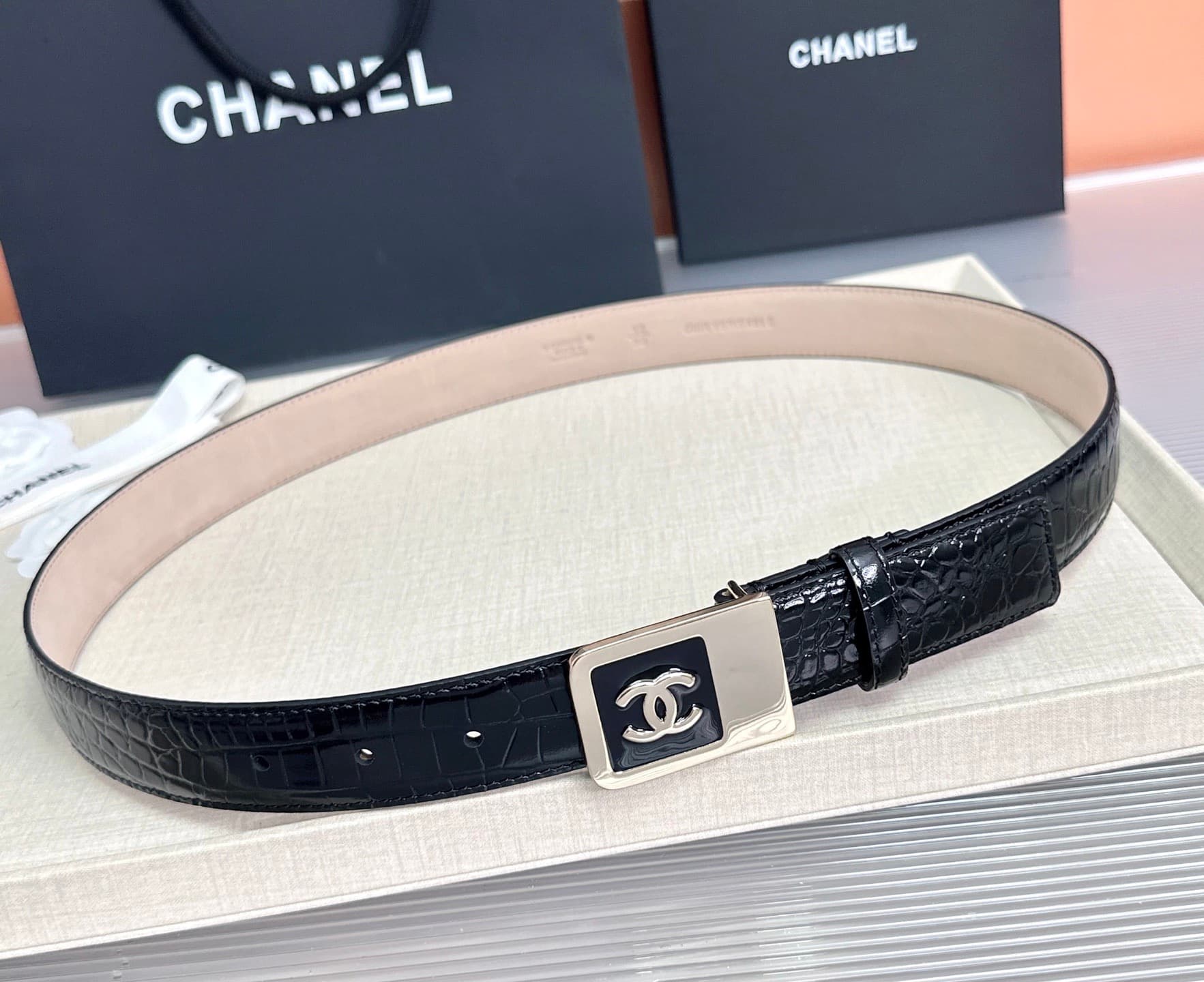 2026 Chanel 3.0cm Belt