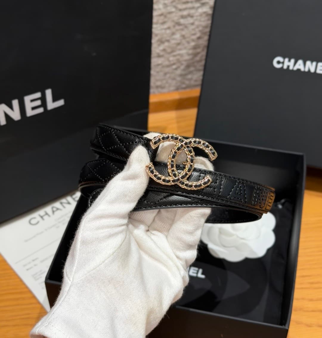 2026 Chanel 2.0cm Belt