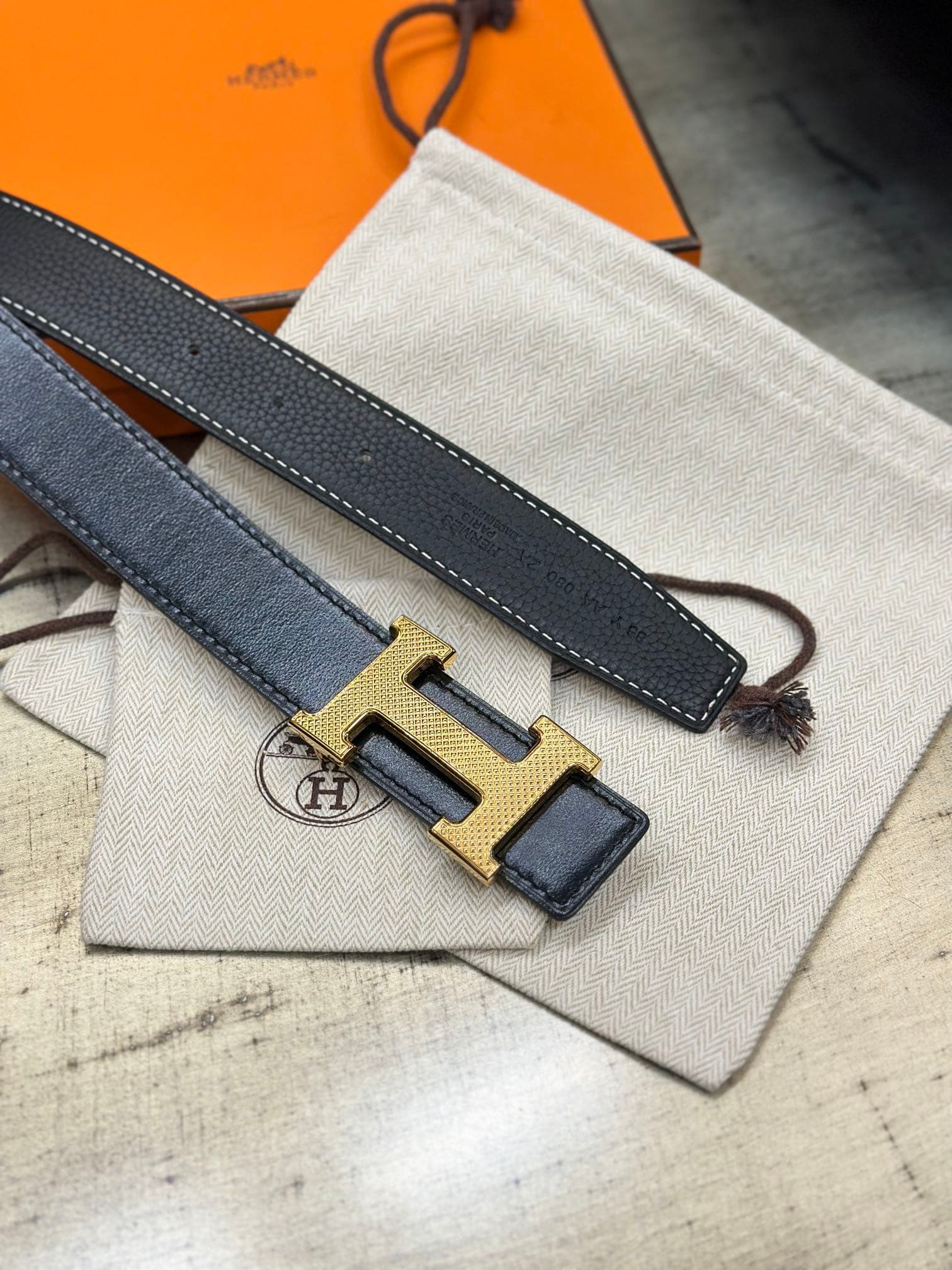 2026 Hermes 3.8cm Belt