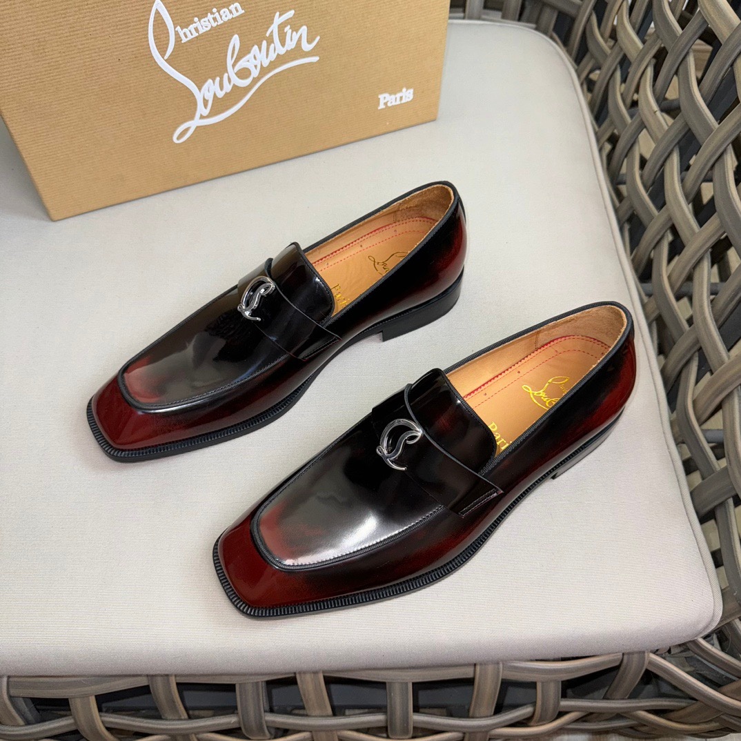 2026 CL Red Bottom Business Shoes