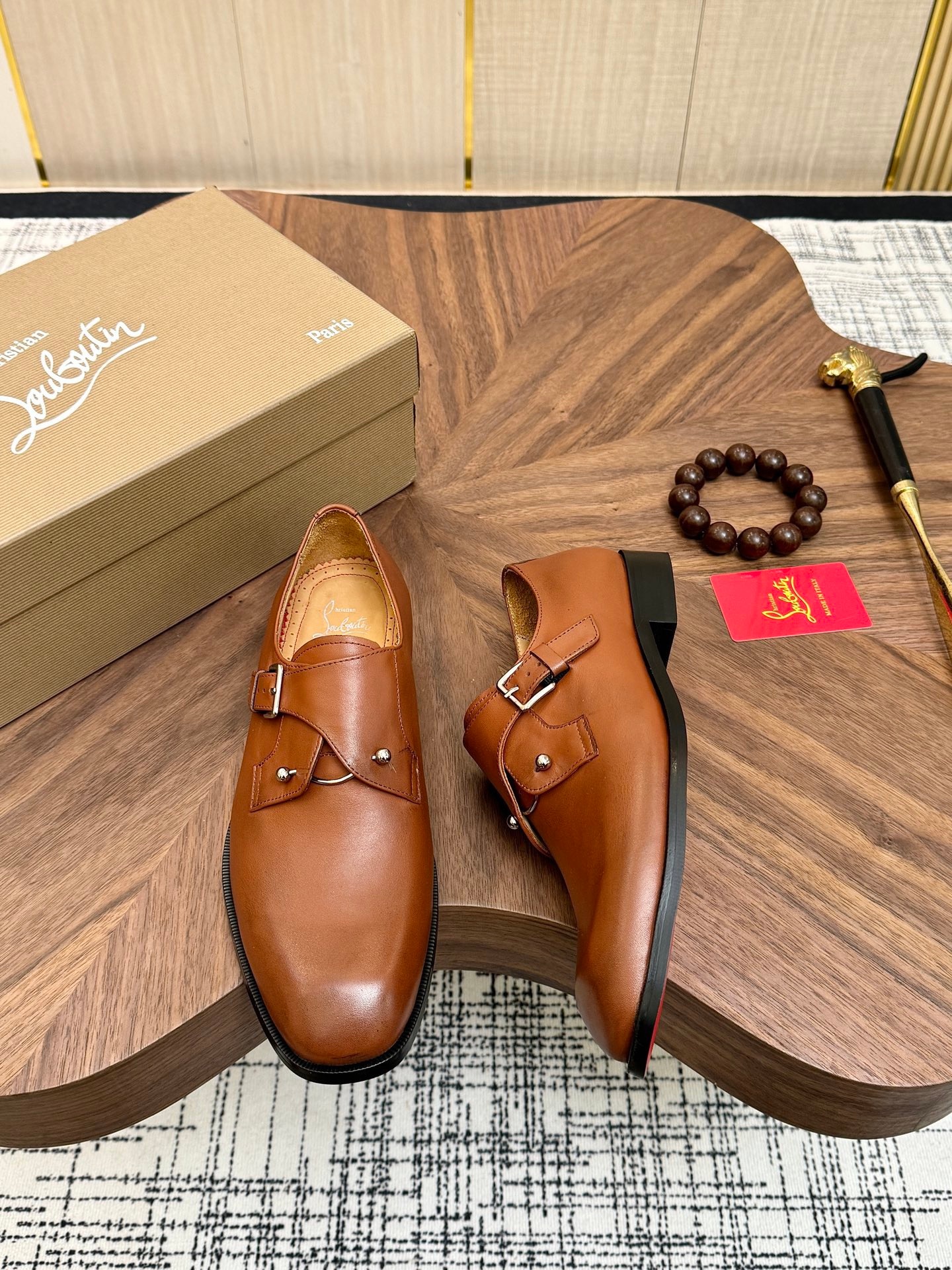 2026 CL Red Bottom Business Shoes