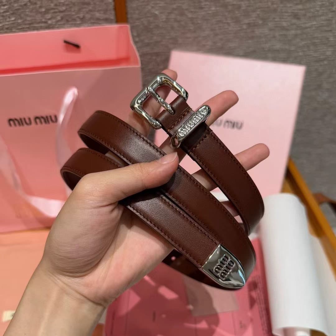 2026 Miu Miu 2.0cm Belt