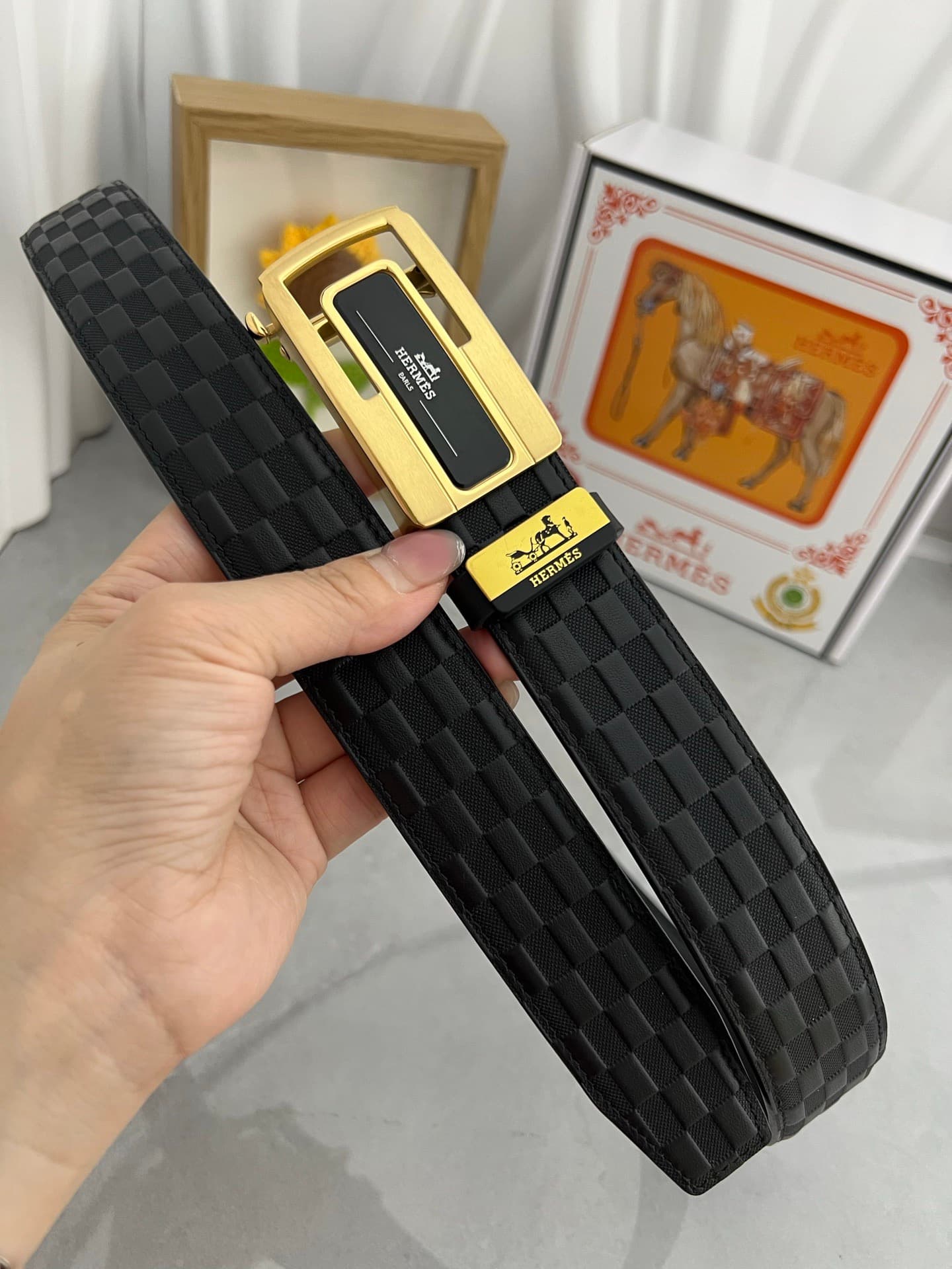 2026 Hermes 3.8cm Belt