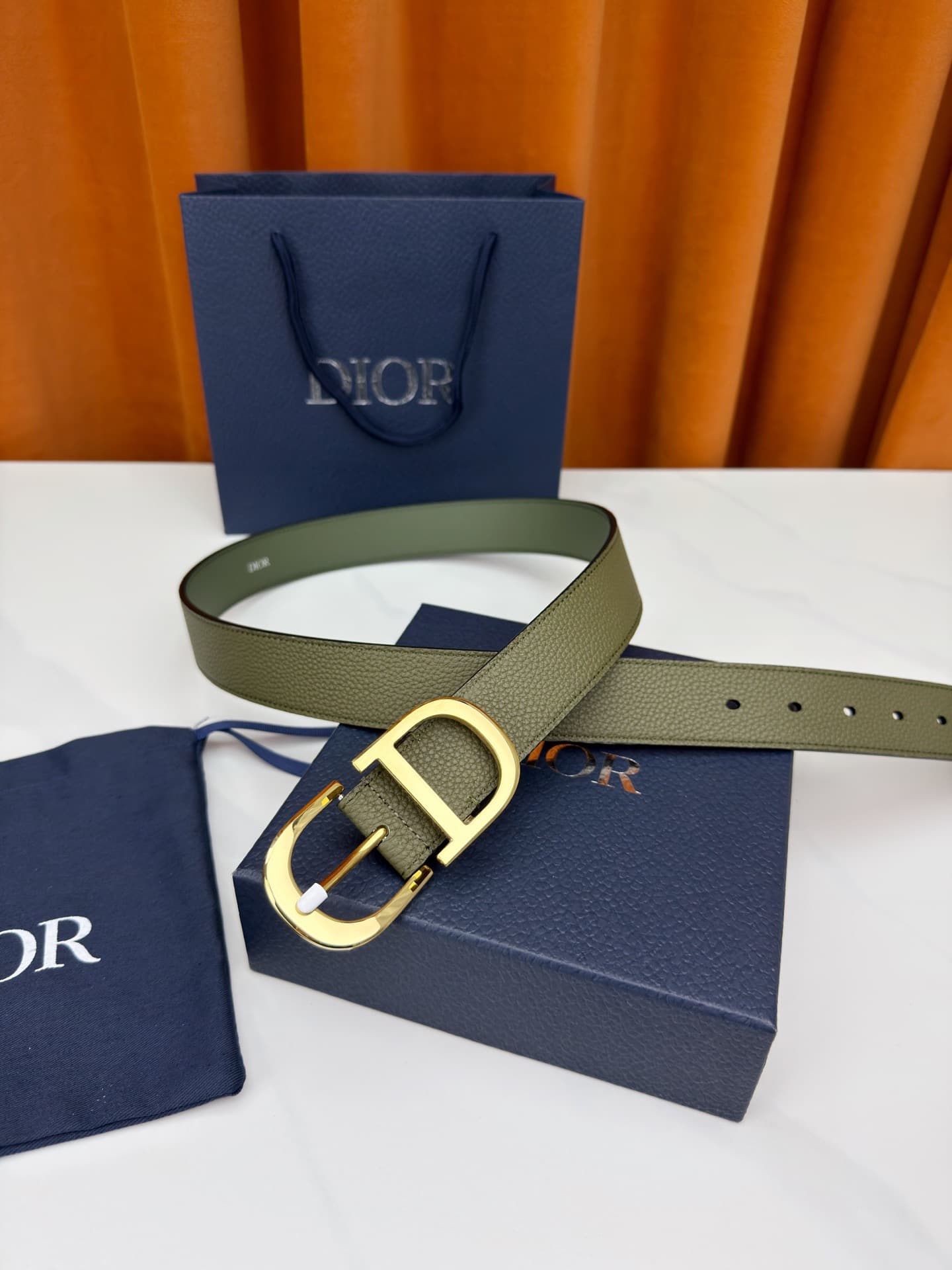 2026 Dior 3.5cm Belt