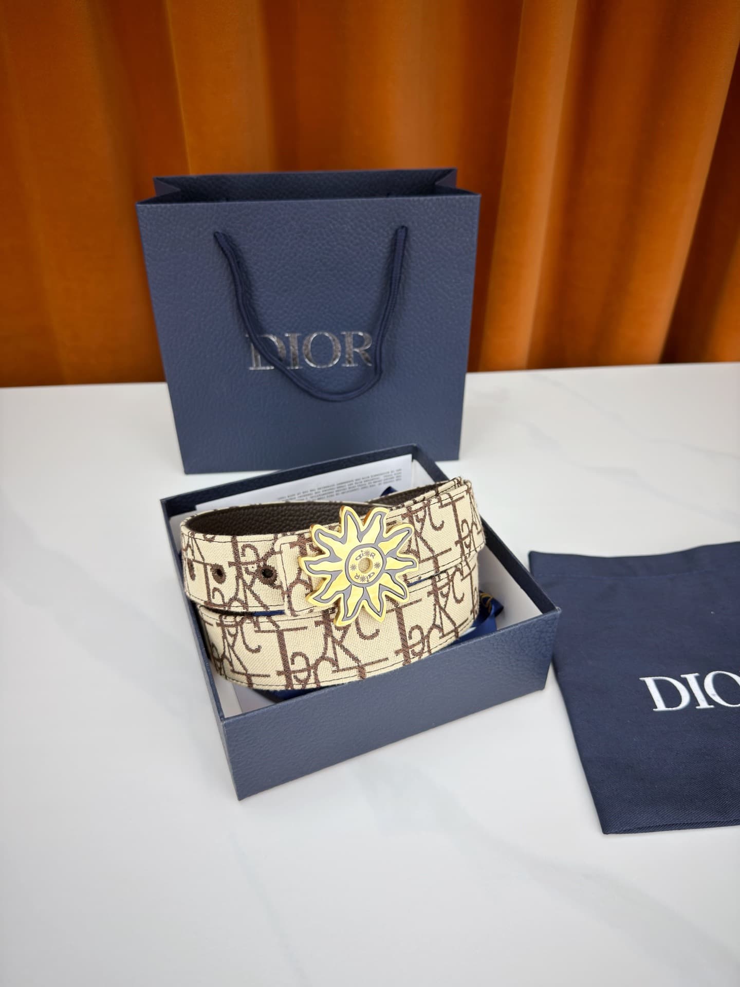2026 Dior 3.5cm Belt