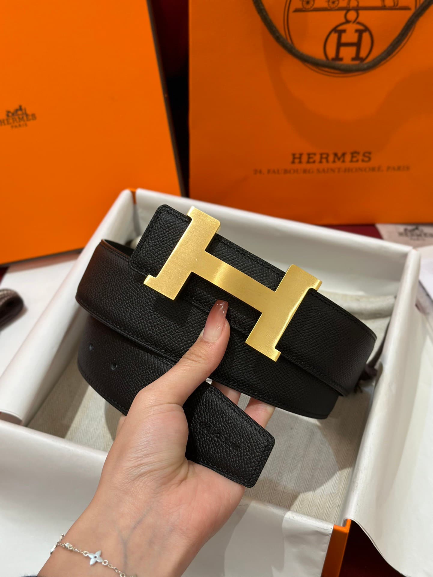 2026 Hermes 3.8cm Belt