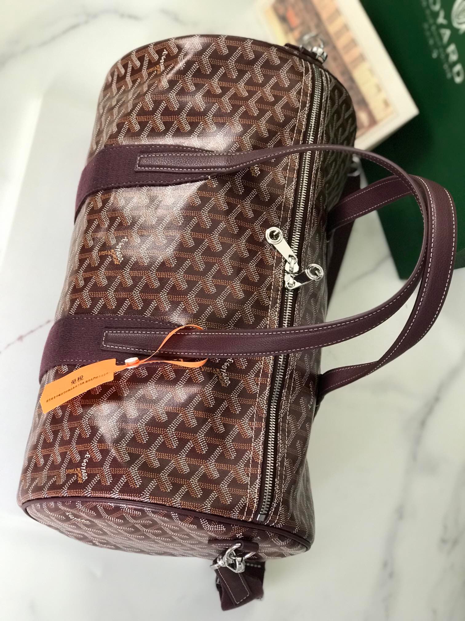 2026 Goyard Barrel Travel Bag Size:40*23*23 cm