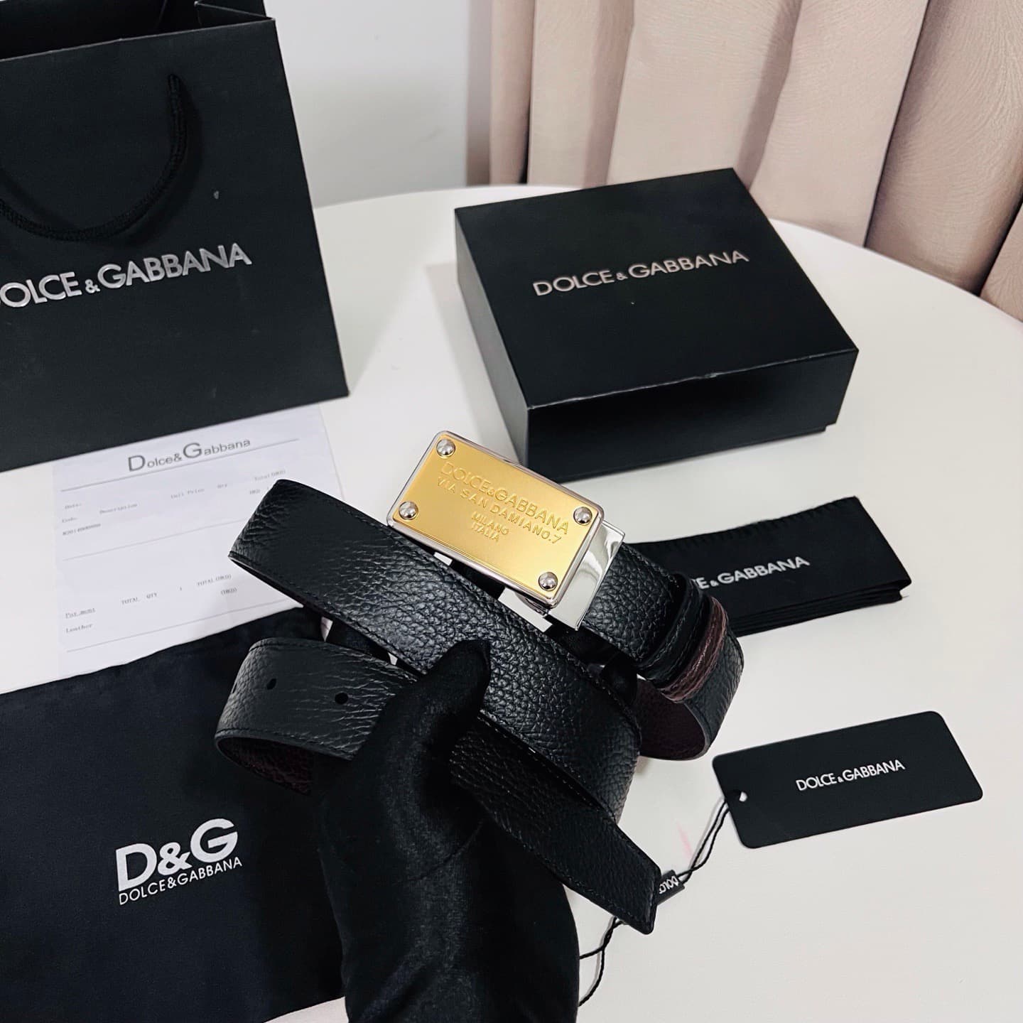 2026 D&G 3.5cm Belt