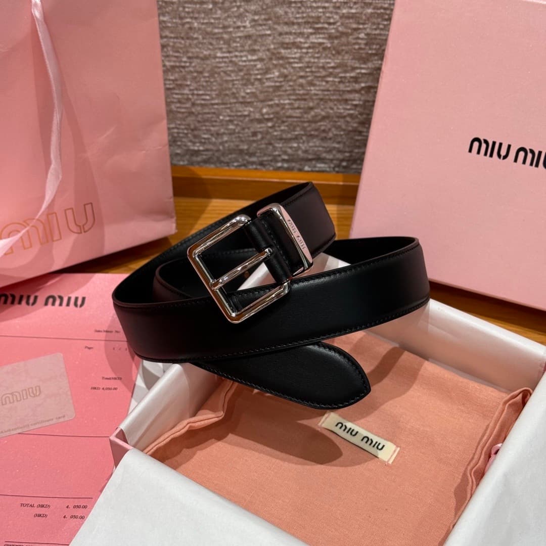 2026 Miu Miu 3.5cm Belt