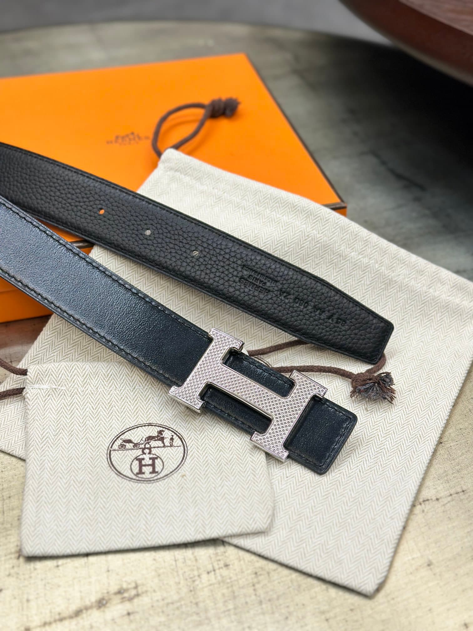 2026 Hermes 3.8cm Belt