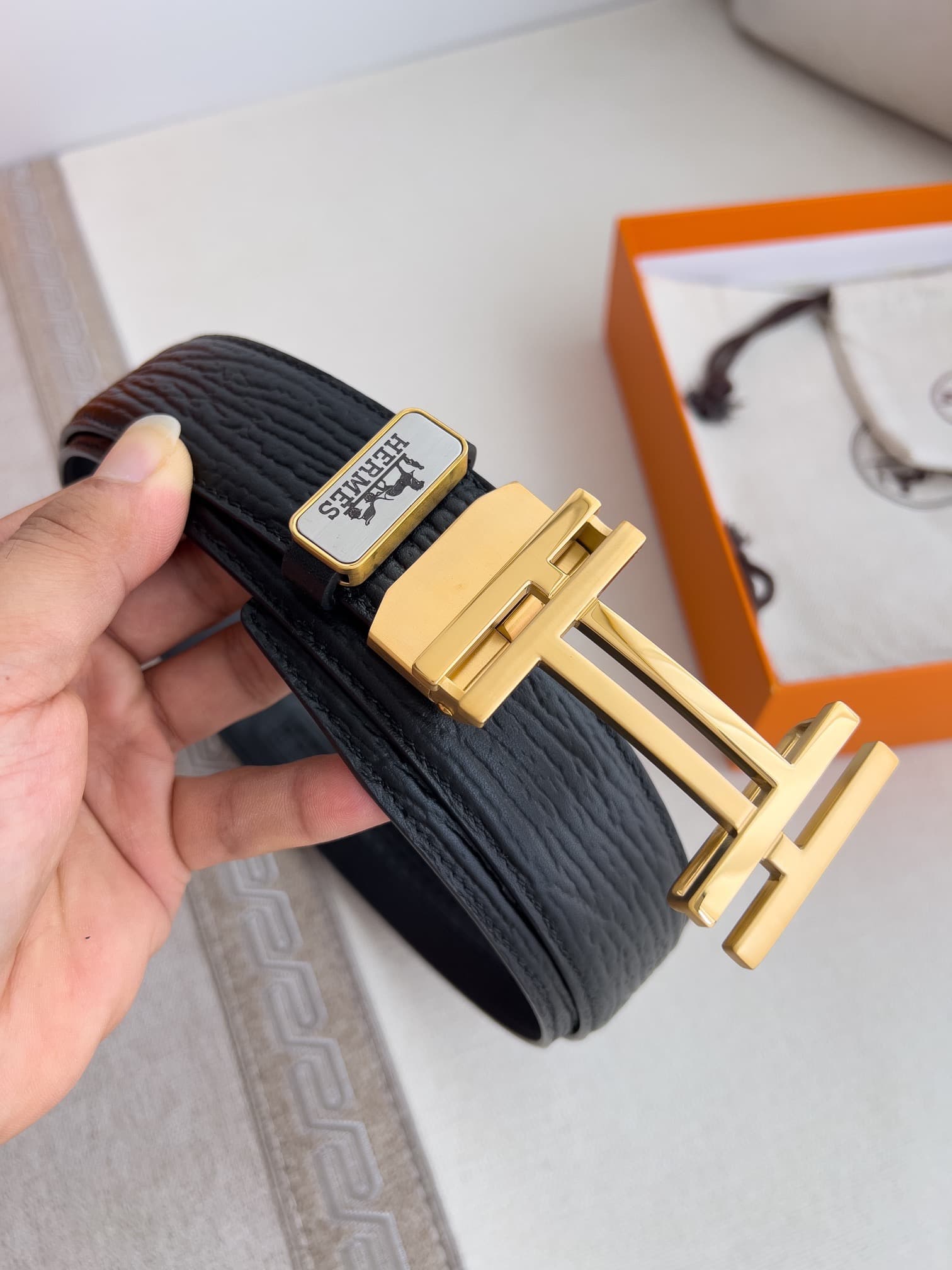 2026 Hermes 3.8cm Belt