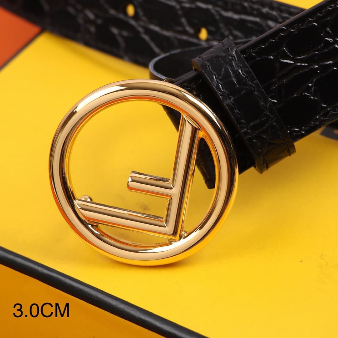 2026 Fendi 3.8cm Belt