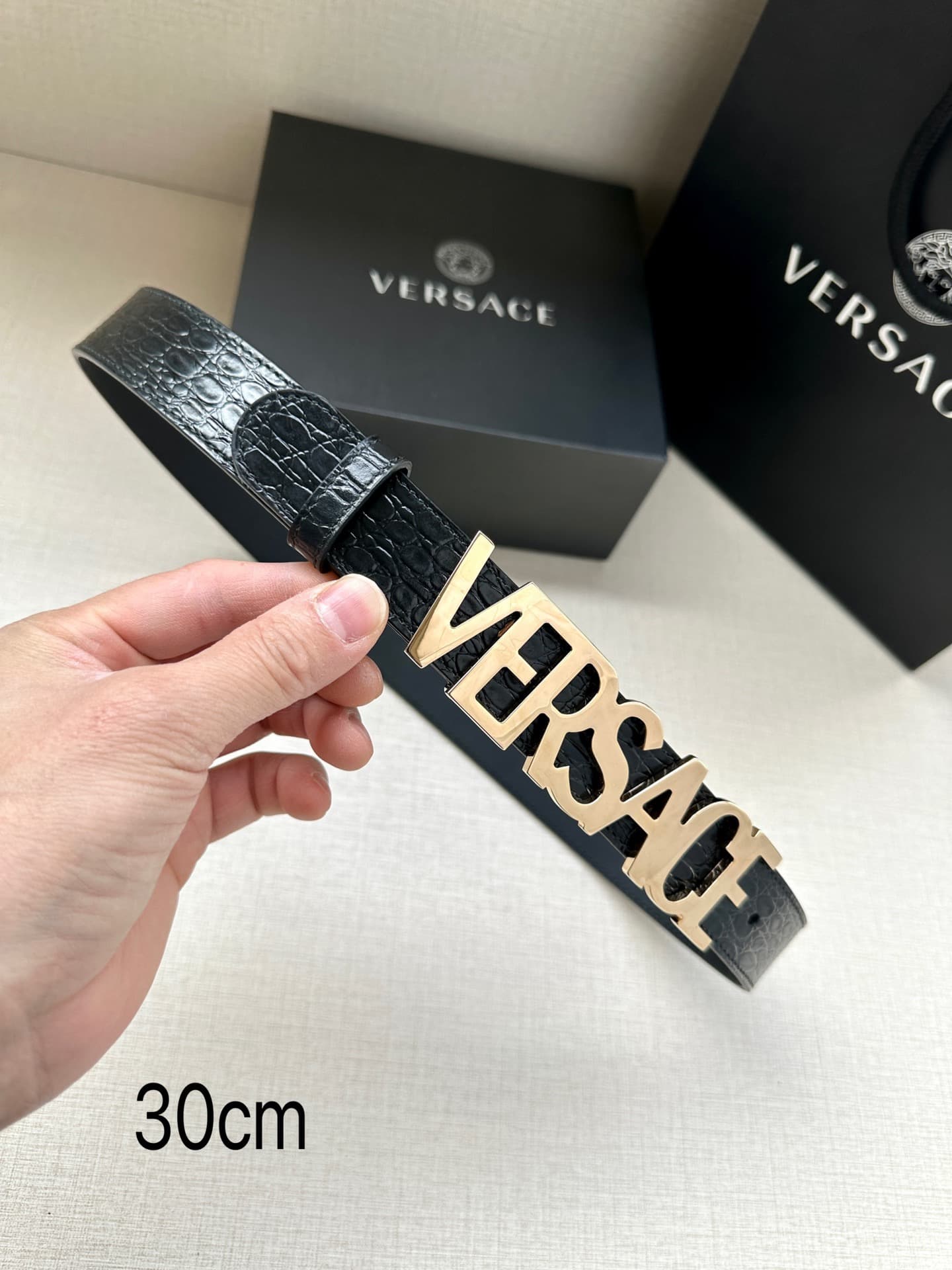 2026 Versace Man 4.0cm Belt